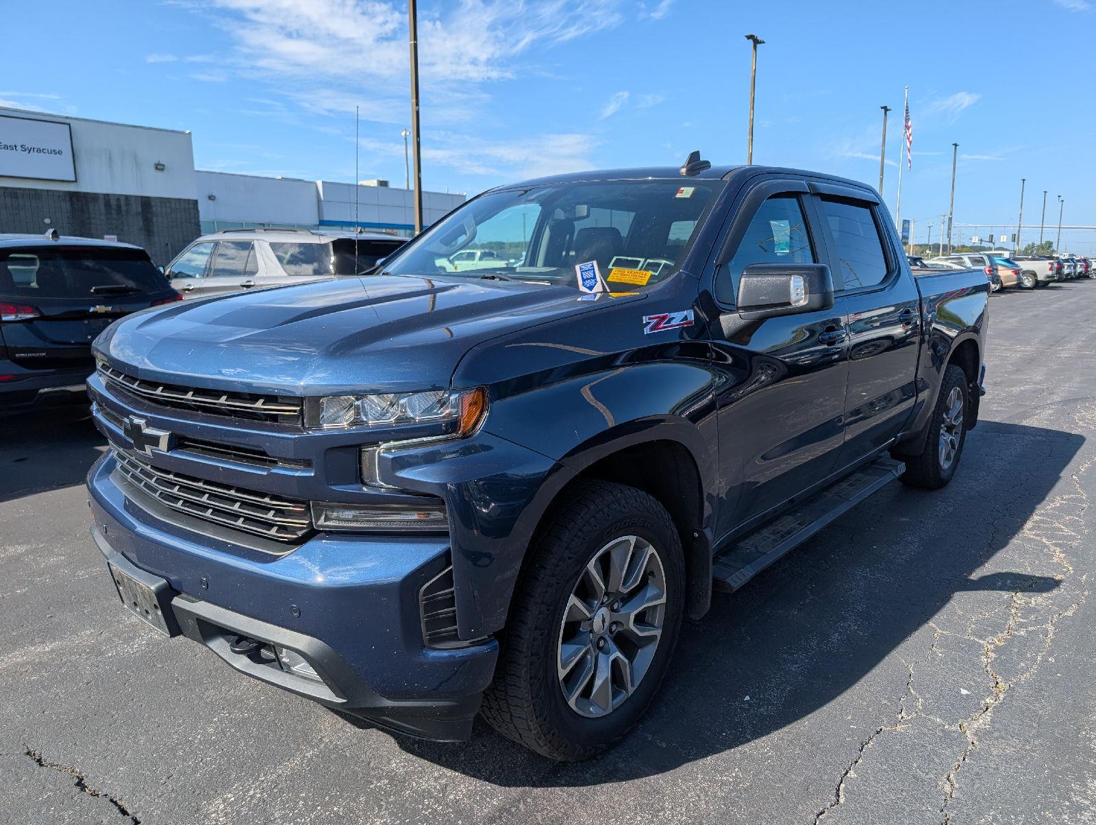 Used 2021 Northsky Blue Metallic Chevrolet RST image 4