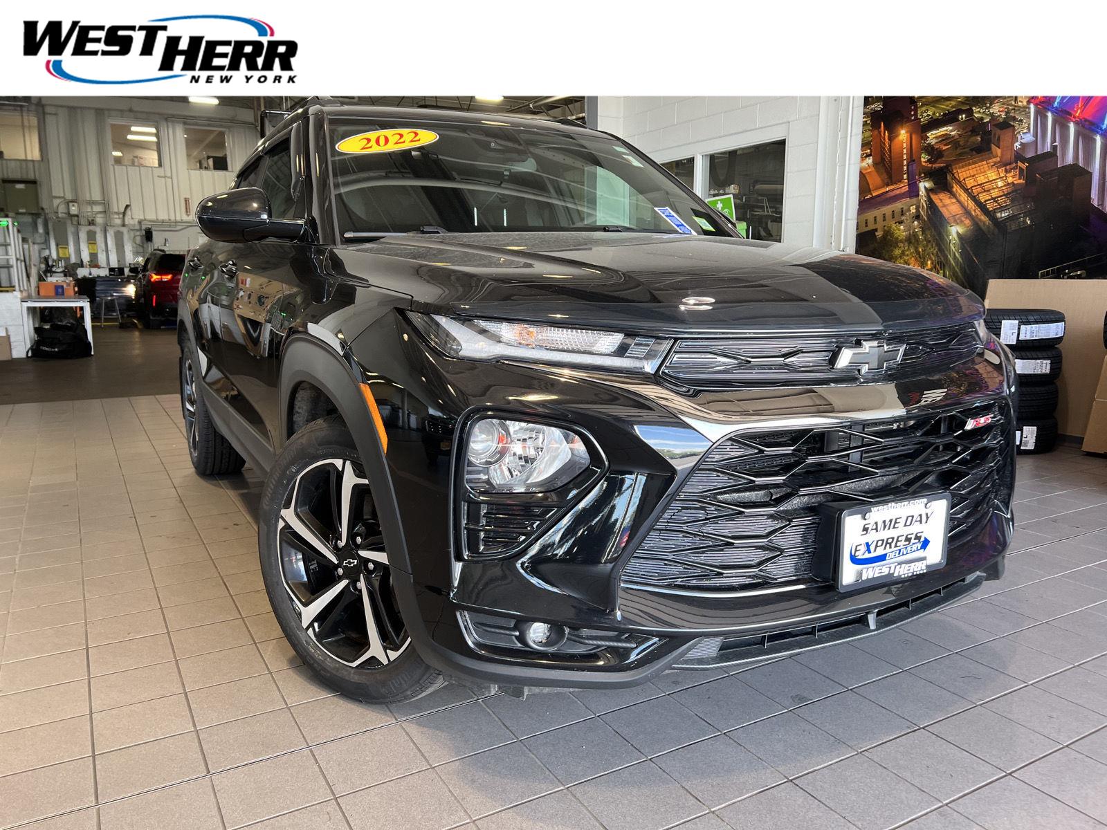Mosaic Black Metallic 2022 Chevrolet Trailblazer SUV / Crossover Front-Wheel Drive Continuously Variable Transmission