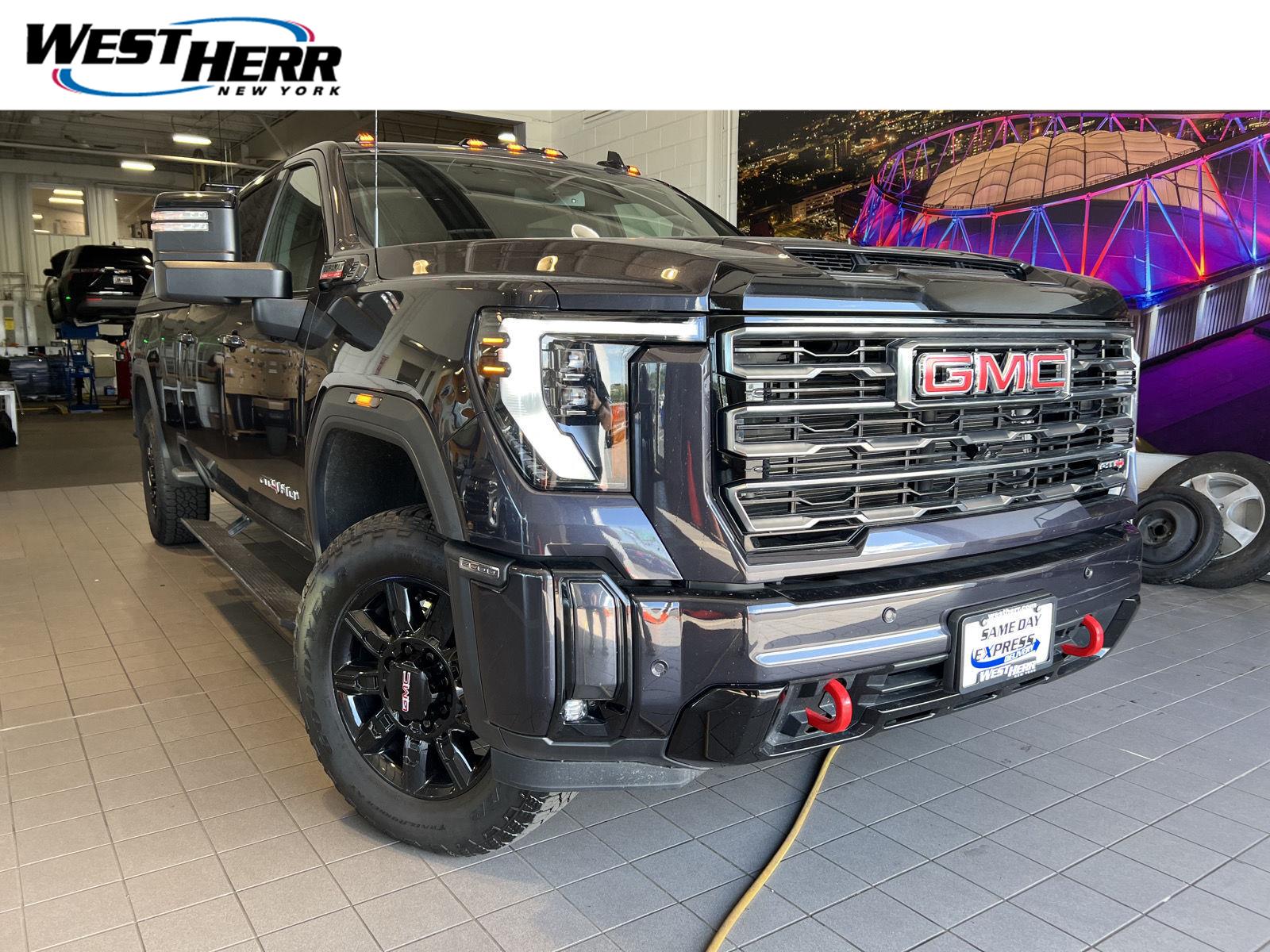 Titanium Rush Metallic 2024 GMC Sierra 2500HD Pickup Truck Four-Wheel Drive Automatic
