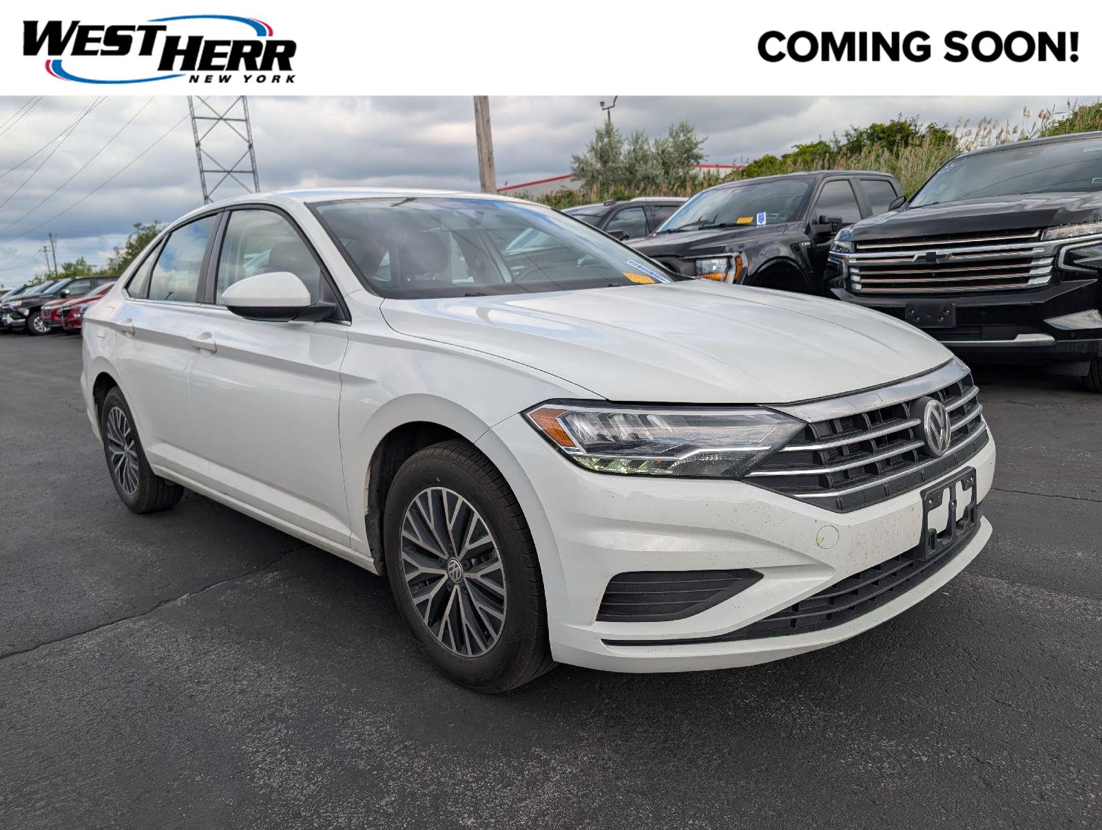 Pure White 2021 Volkswagen Jetta Sedan Front-Wheel Drive Automatic