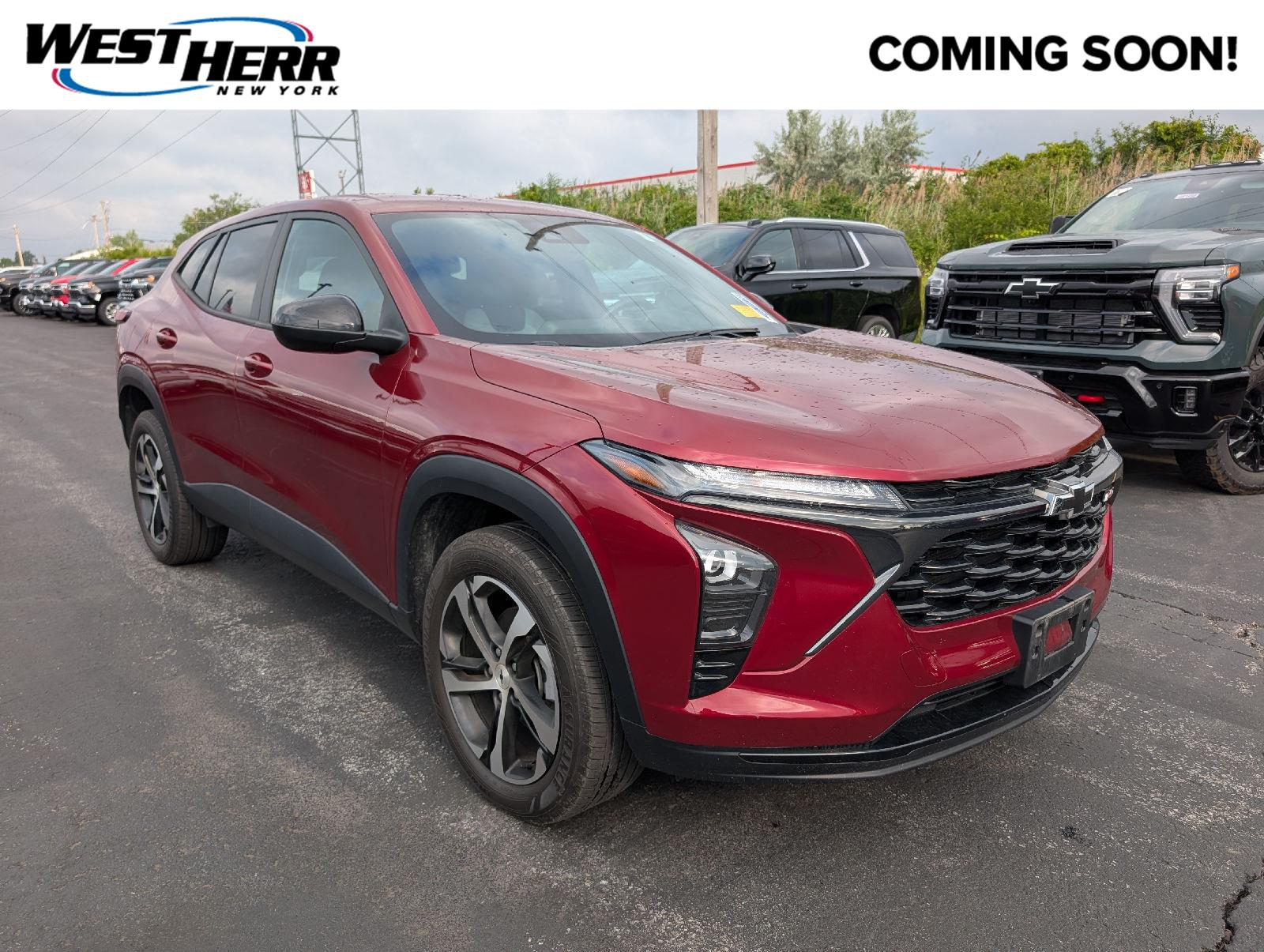 Red (Crimson Metallic) 2024 Chevrolet Trax SUV / Crossover Front-Wheel Drive 6-Speed Automatic