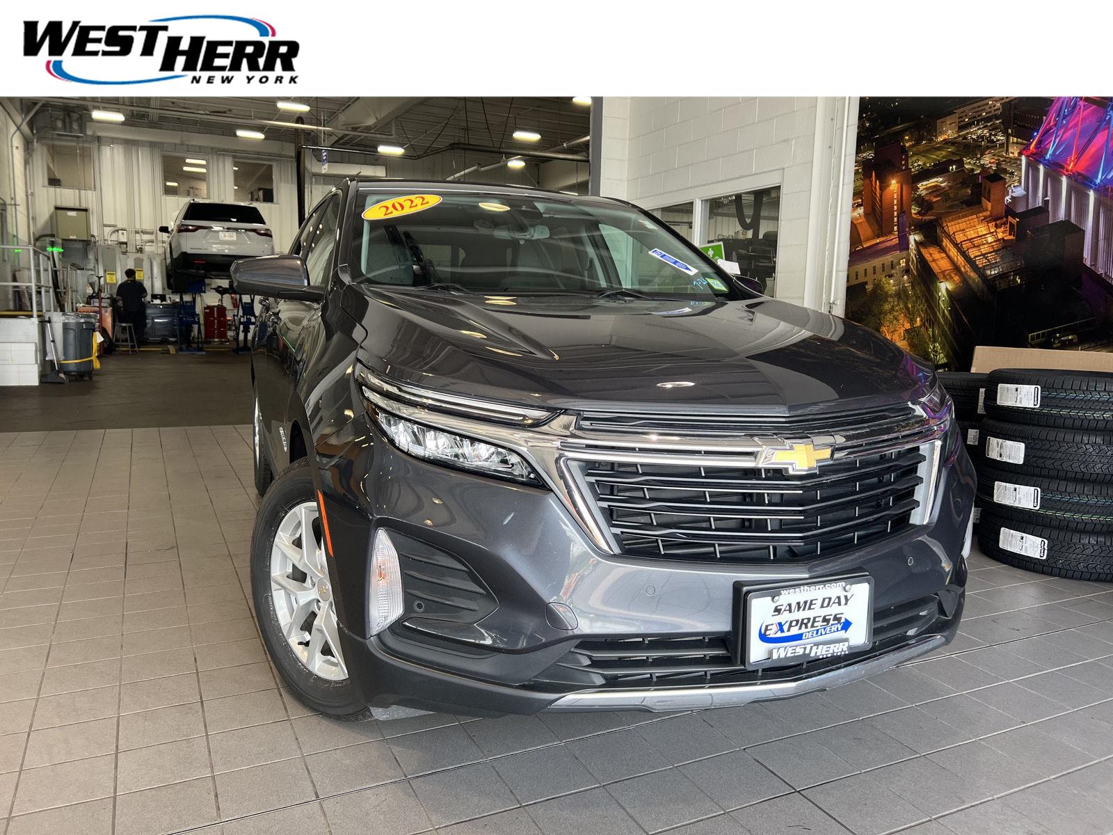 Iron Gray Metallic 2022 Chevrolet Equinox SUV / Crossover Front-Wheel Drive 6-Speed Automatic