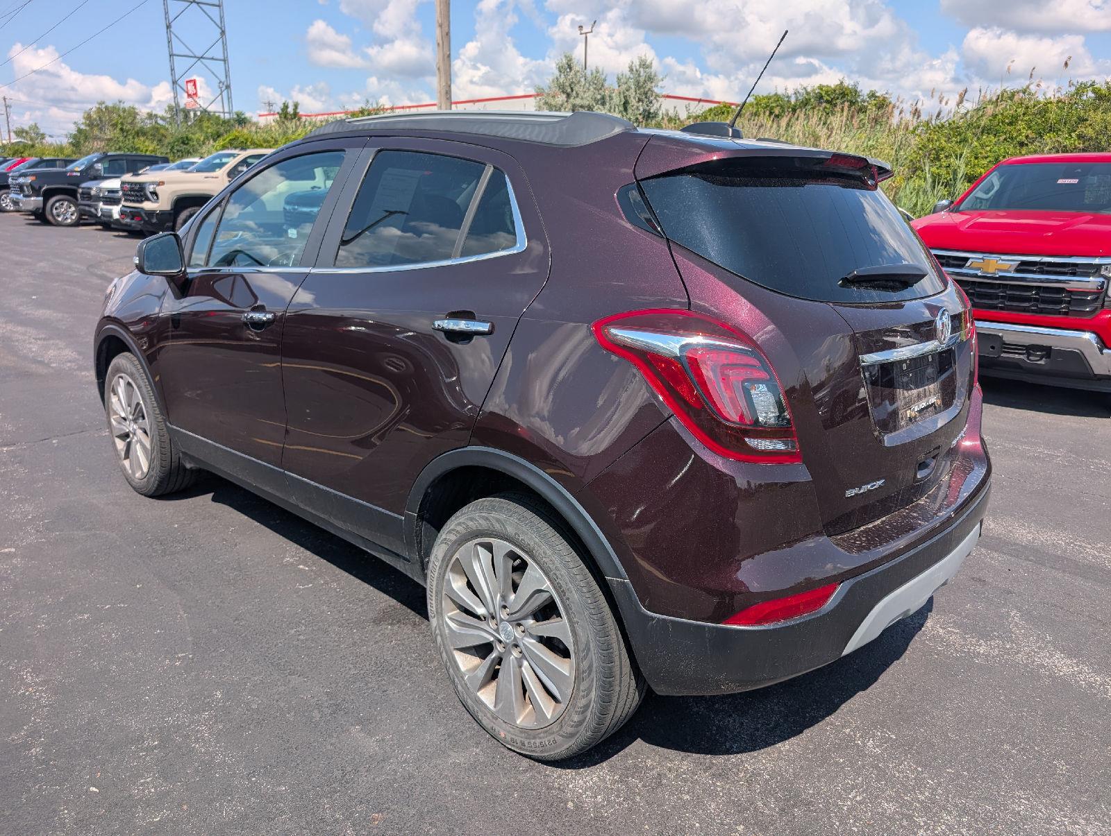 Used 2018 Black Cherry Metallic Buick Preferred image 6