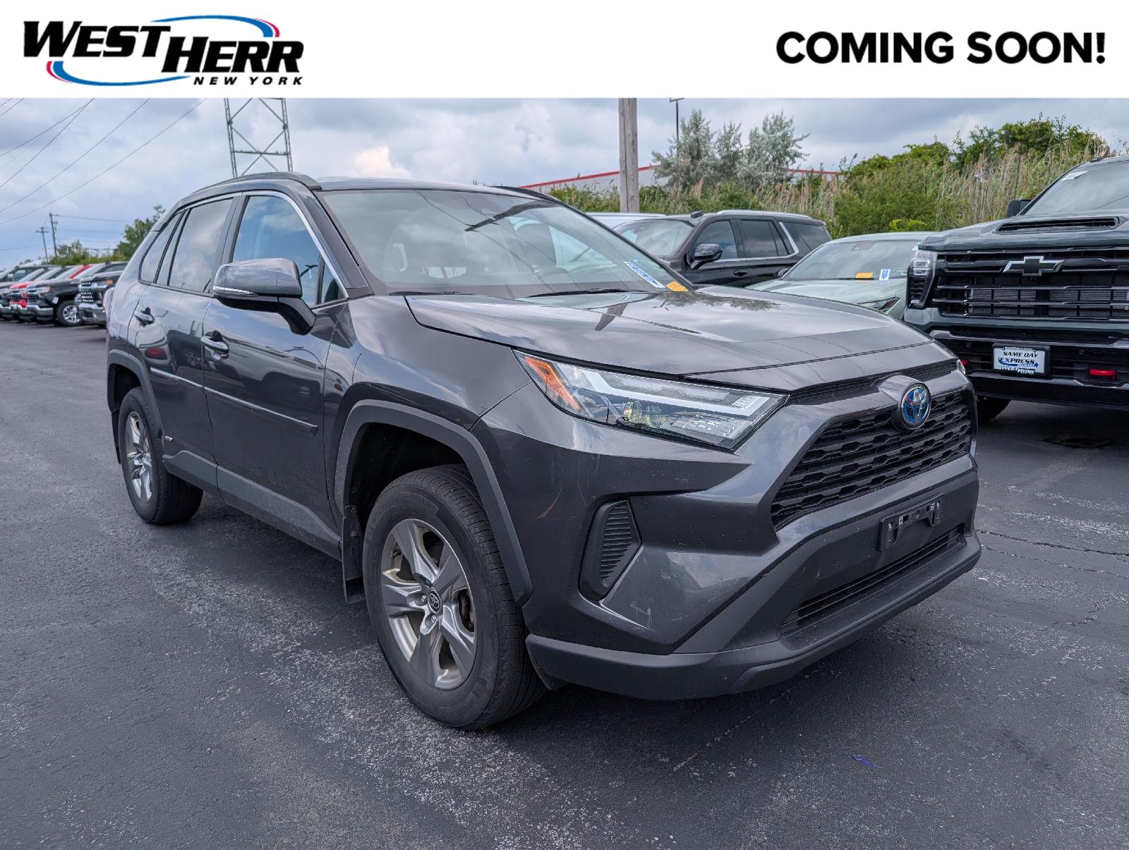 Magnetic Gray Metallic 2024 Toyota RAV4 Hybrid SUV / Crossover All-Wheel Drive Continuously Variable Transmission