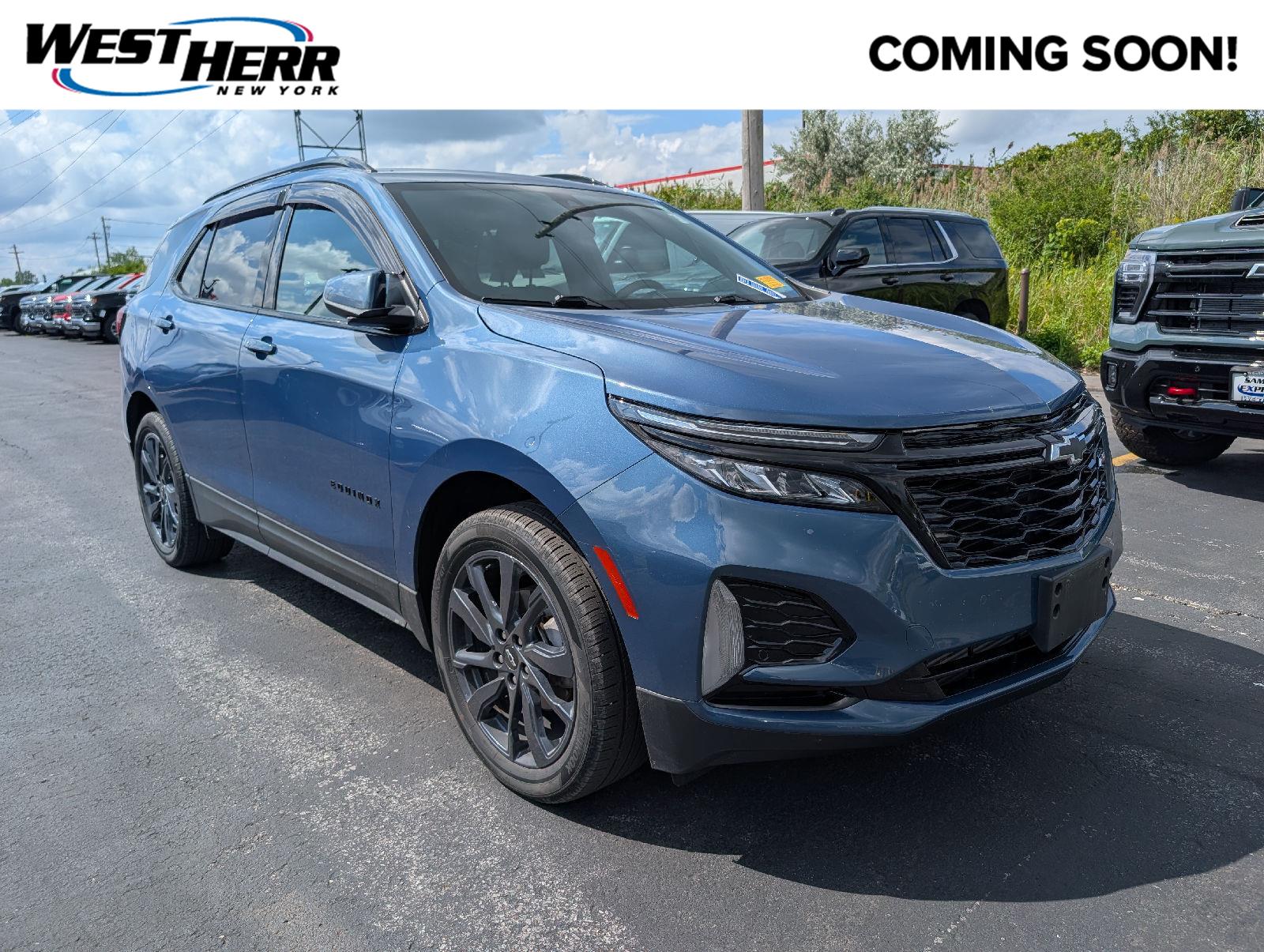 Lakeshore Blue Metallic 2024 Chevrolet Equinox SUV / Crossover Four-Wheel Drive 6-Speed Automatic