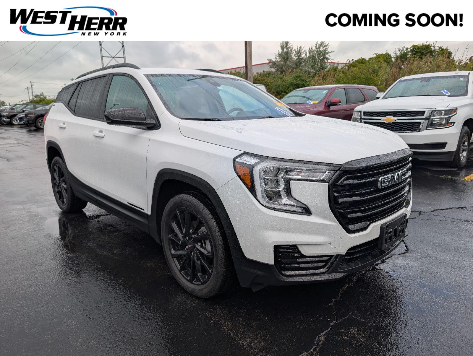 Summit White 2024 GMC Terrain SUV / Crossover All-Wheel Drive 9-Speed Automatic Overdrive