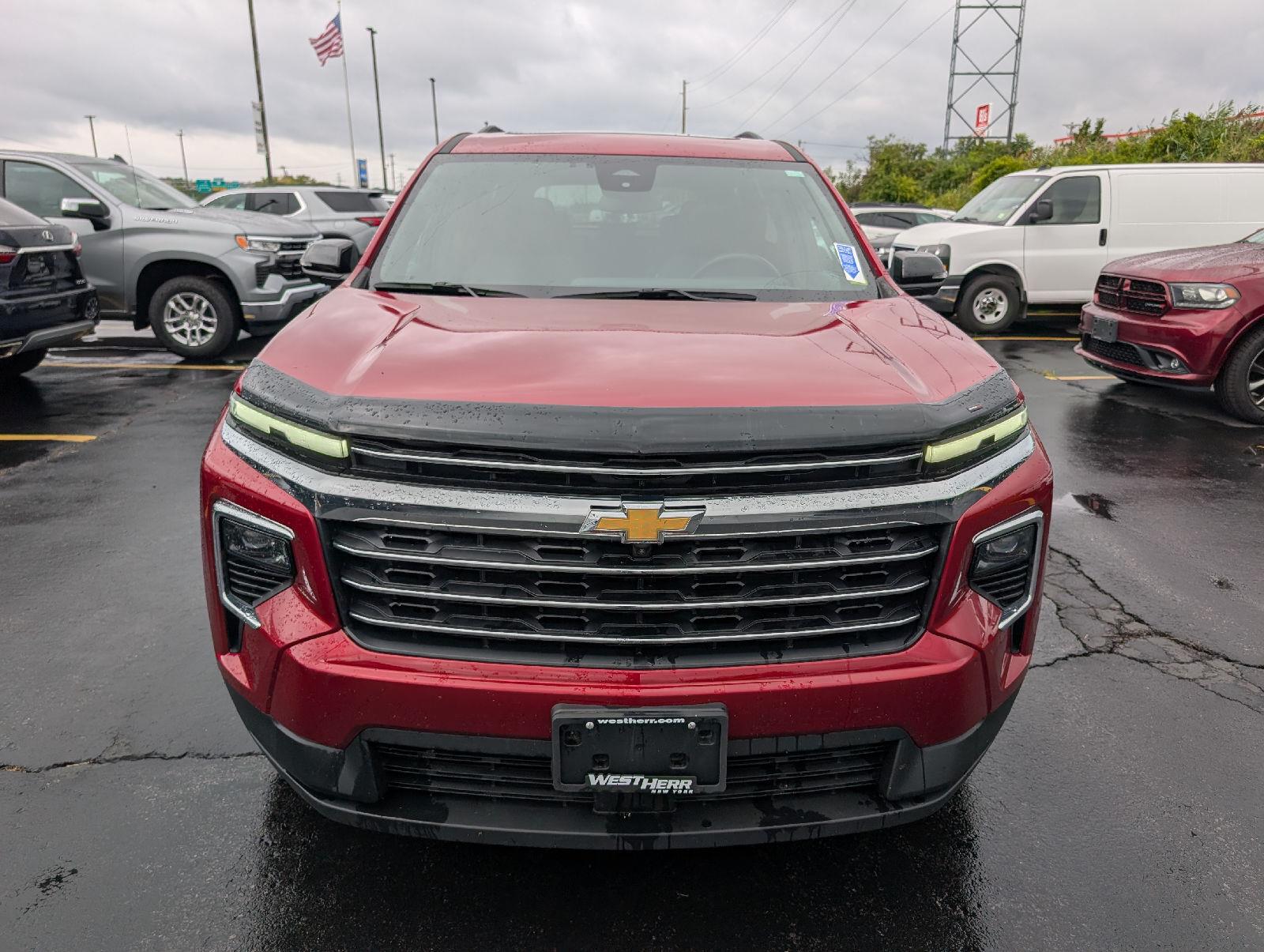 Used 2025 Radiant Red Tintcoat Chevrolet AWD LT image 2