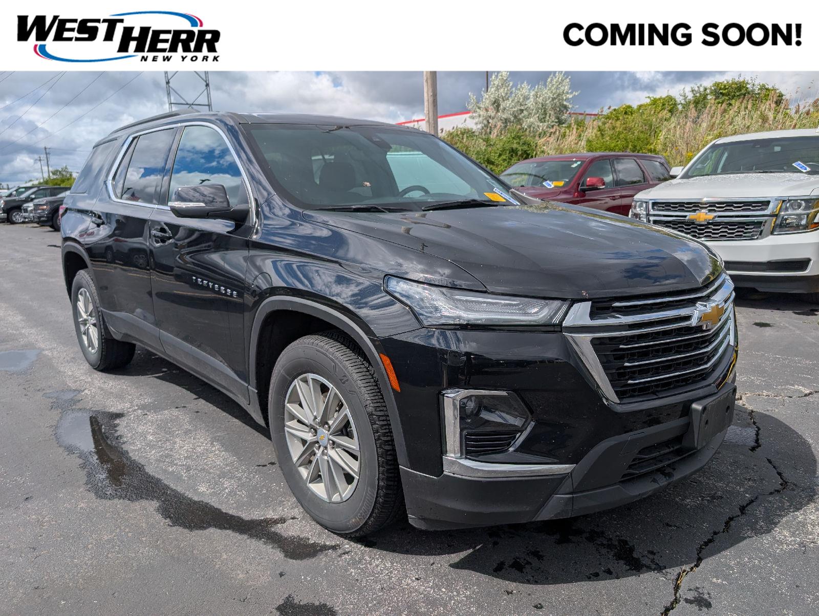 Mosaic Black Metallic 2023 Chevrolet Traverse SUV / Crossover Four-Wheel Drive 9-Speed Automatic