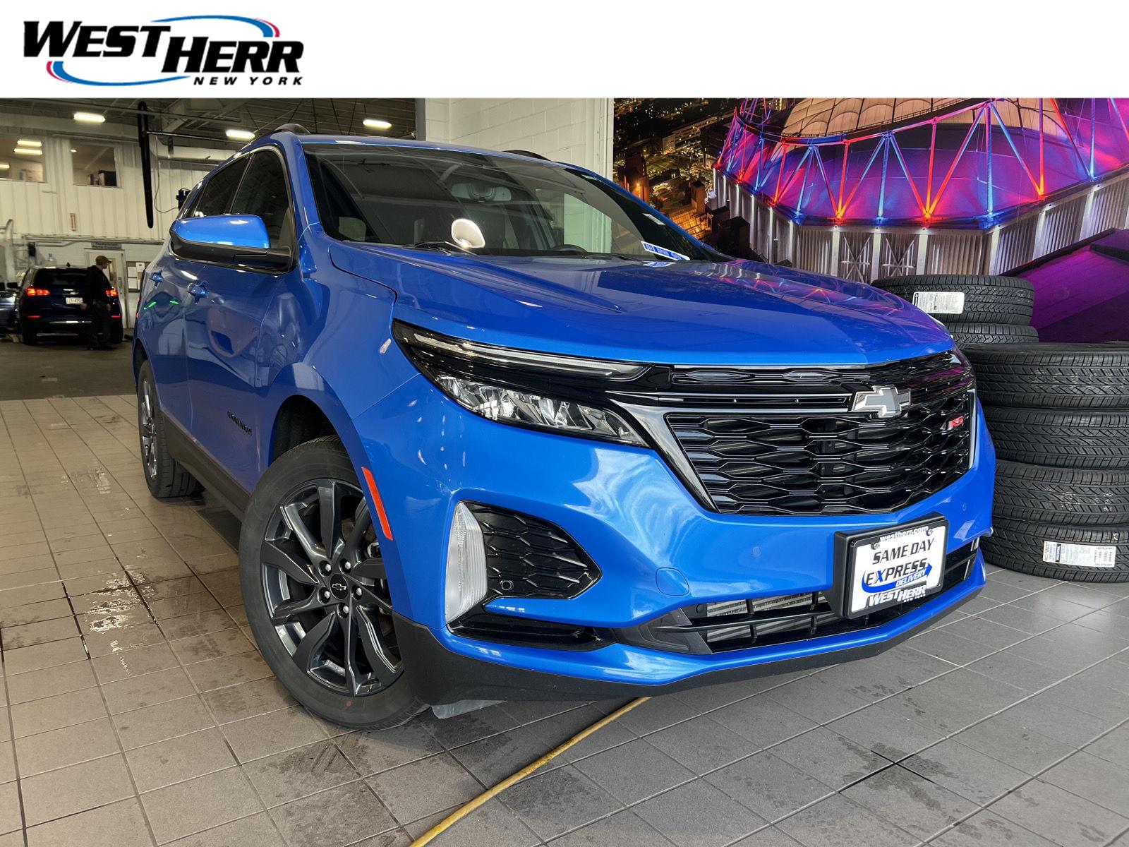 Riptide Blue Metallic 2024 Chevrolet Equinox SUV / Crossover Four-Wheel Drive 6-Speed Automatic Overdrive