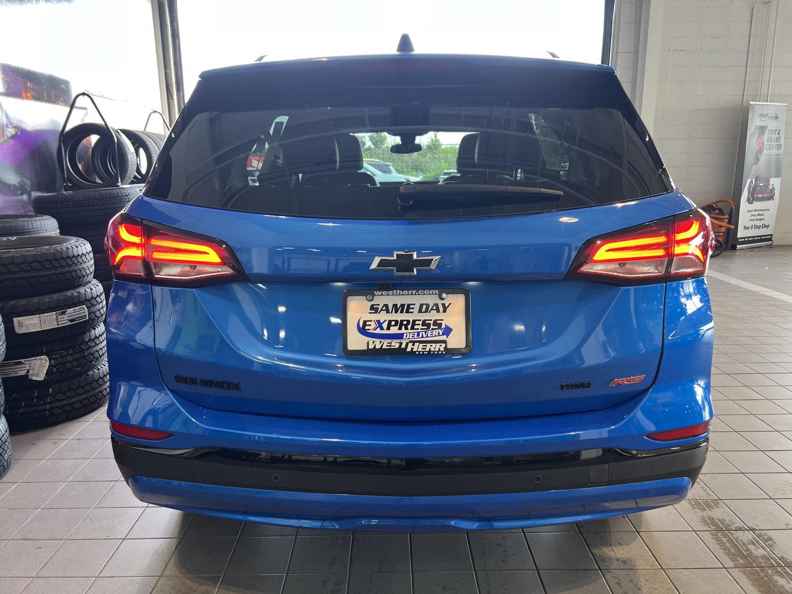Used 2024 Riptide Blue Metallic Chevrolet RS image 8