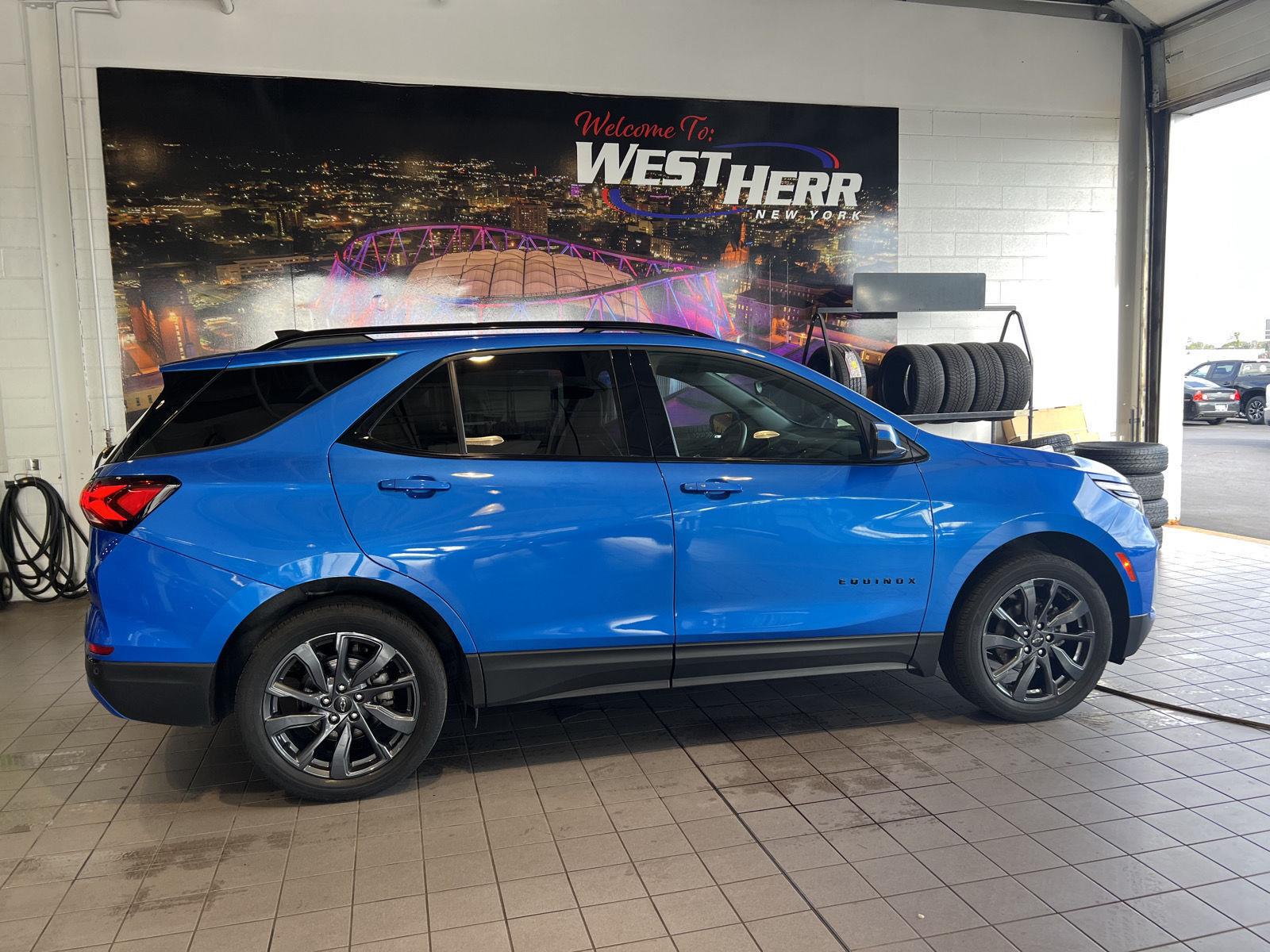 Used 2024 Riptide Blue Metallic Chevrolet RS image 12