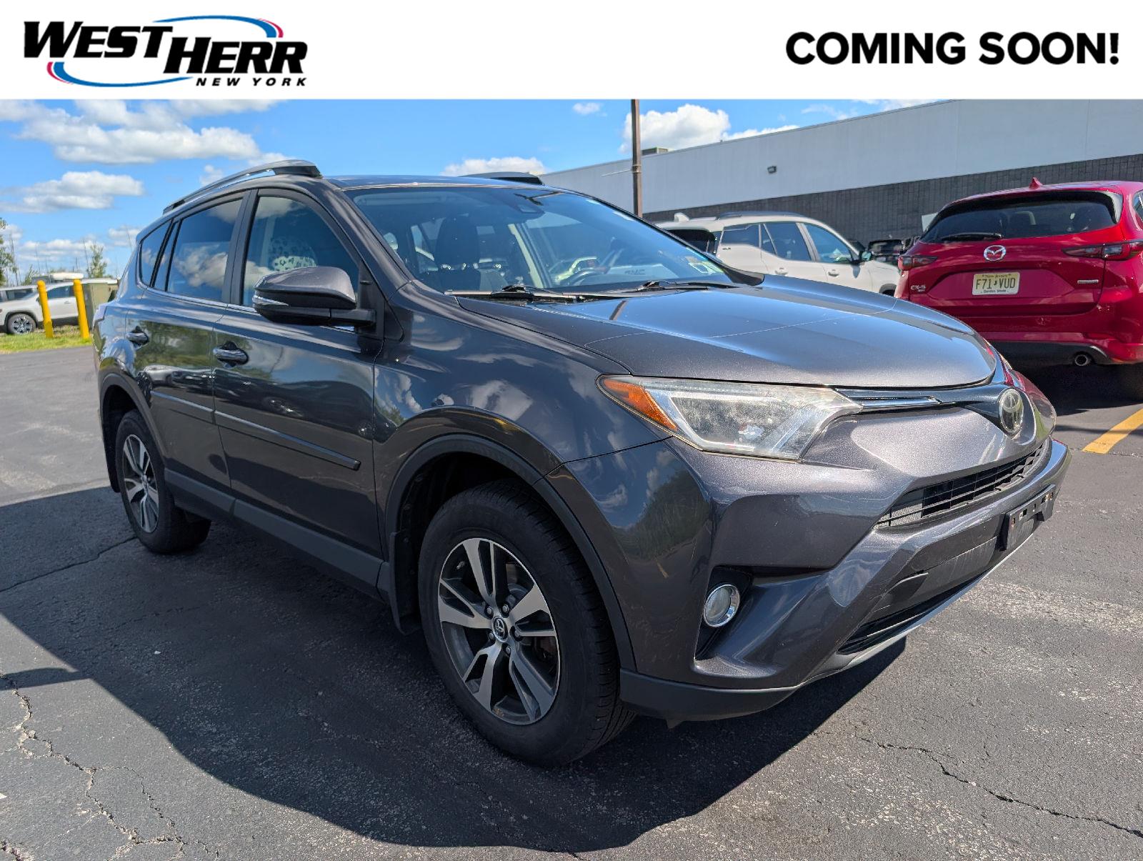 Magnetic Gray Metallic 2018 Toyota RAV4 SUV / Crossover All-Wheel Drive Automatic