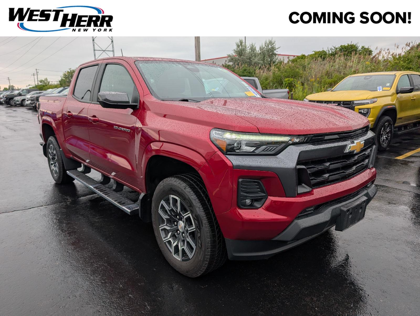 Radiant Red Tintcoat 2023 Chevrolet Colorado Pickup Truck Four-Wheel Drive 8-Speed Automatic