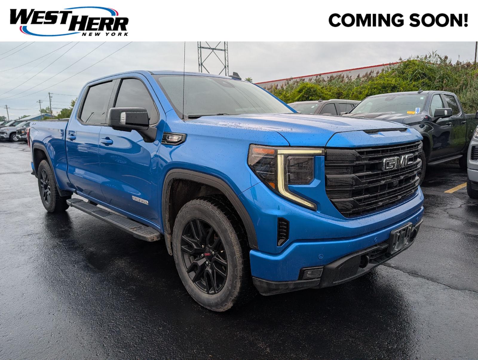 Dynamic Blue Metallic 2024 GMC Sierra 1500 Pickup Truck Four-Wheel Drive 8-Speed Automatic