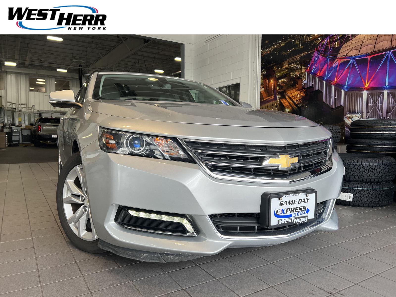 Silver Ice Metallic 2018 Chevrolet Impala Sedan Front-Wheel Drive 6-Speed Automatic