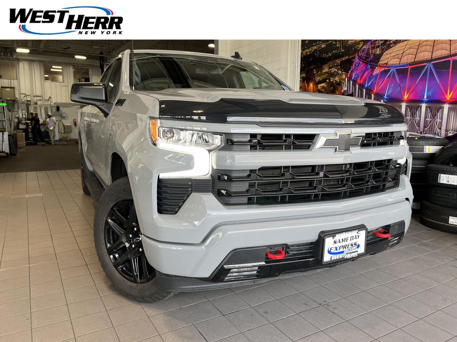 Slate Gray Metallic 2024 Chevrolet Silverado 1500 Pickup Truck Four-Wheel Drive Automatic