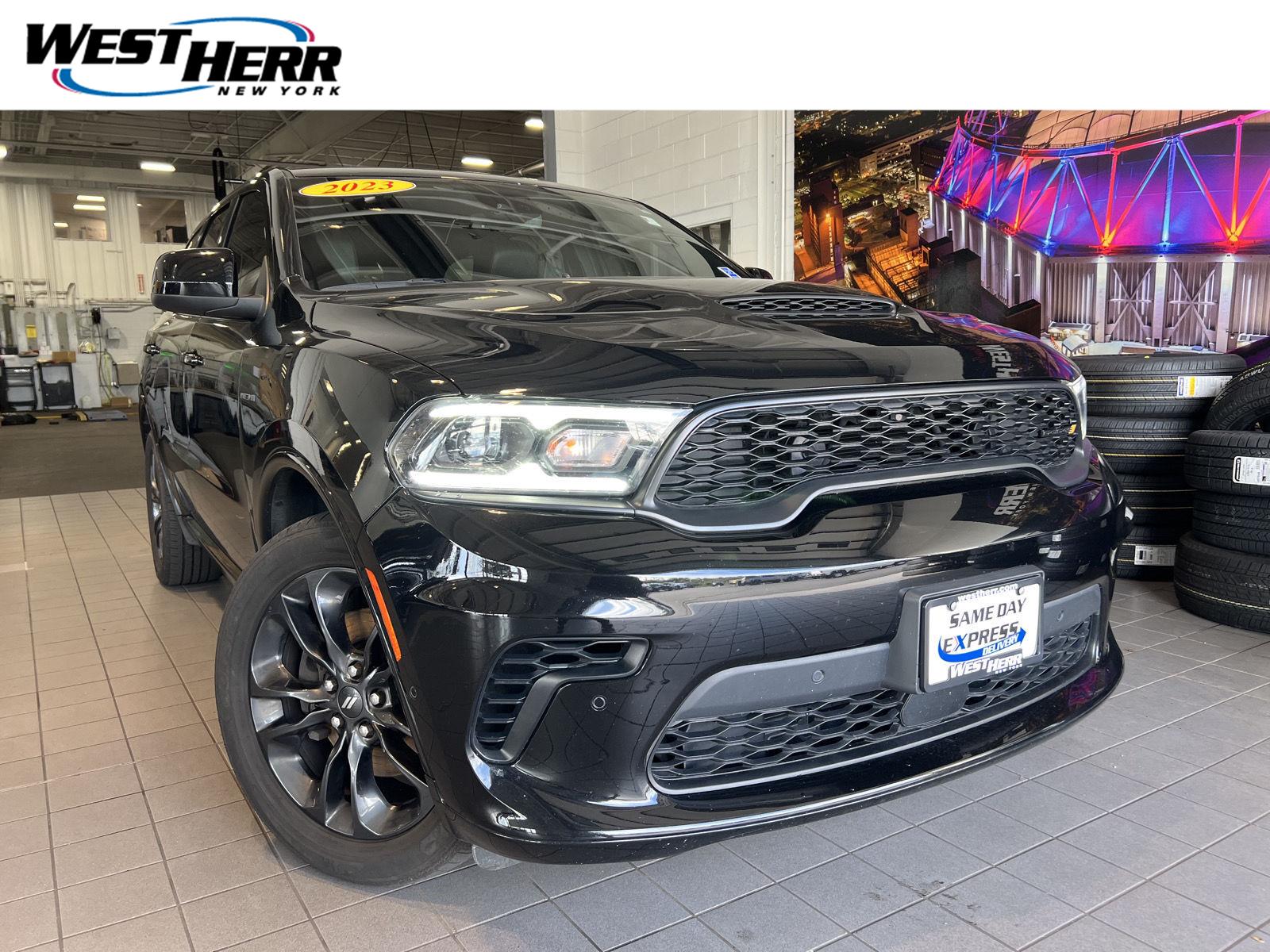 DB Black Clearcoat 2023 Dodge Durango SUV / Crossover All-Wheel Drive 8-Speed Automatic