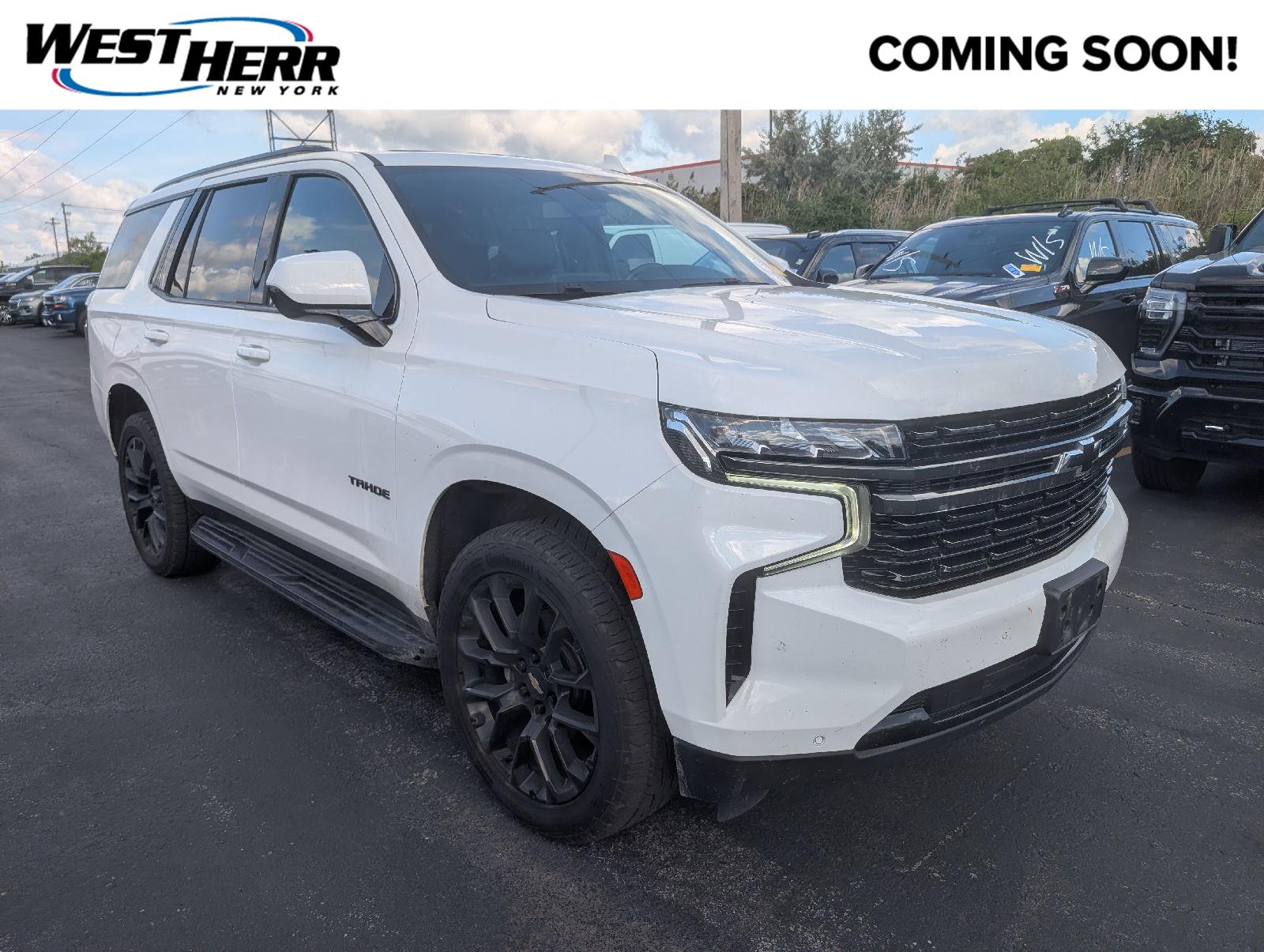 Summit White 2022 Chevrolet Tahoe SUV / Crossover Four-Wheel Drive Automatic
