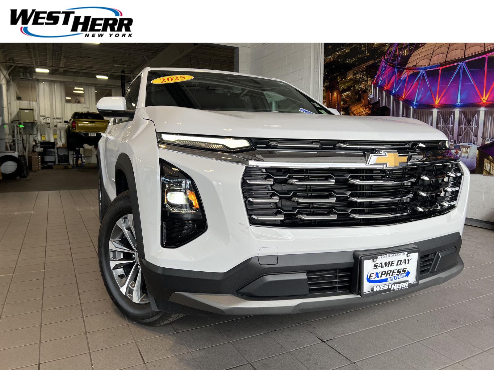 Summit White 2025 Chevrolet Equinox SUV / Crossover Four-Wheel Drive 8-Speed Automatic