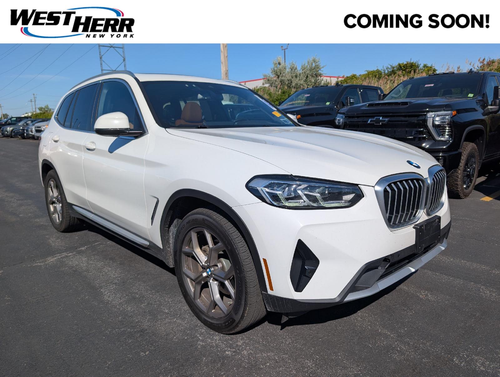 Alpine White 2022 BMW X3 SUV / Crossover All-Wheel Drive Automatic