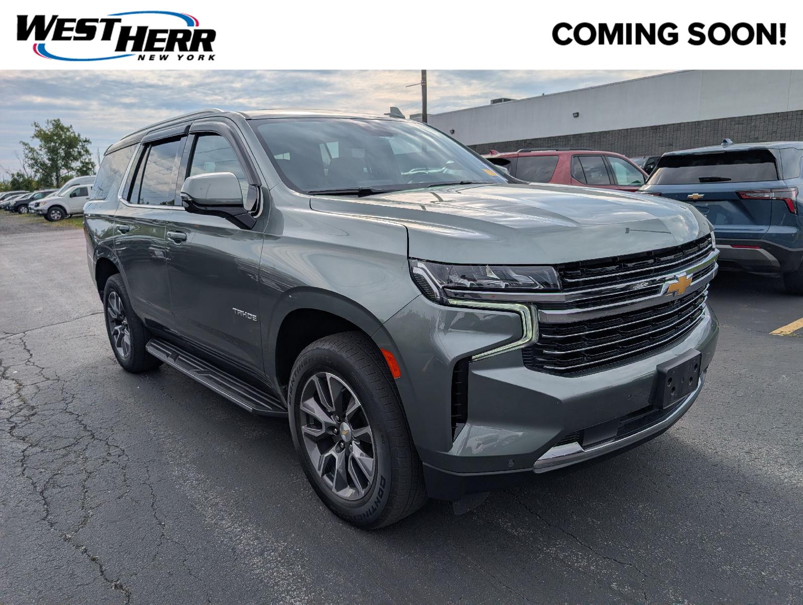 Silver Sage Metallic 2023 Chevrolet Tahoe SUV / Crossover Four-Wheel Drive Automatic