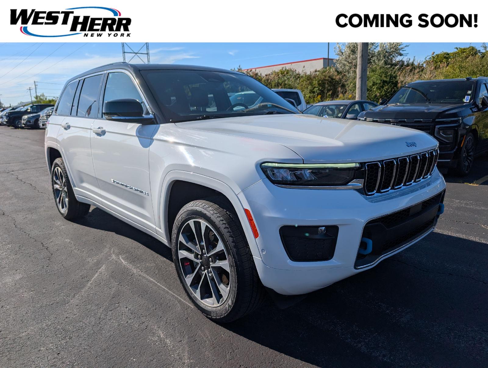 Bright White Clearcoat 2024 Jeep Grand Cherokee 4xe SUV / Crossover Four-Wheel Drive 8-Speed Automatic
