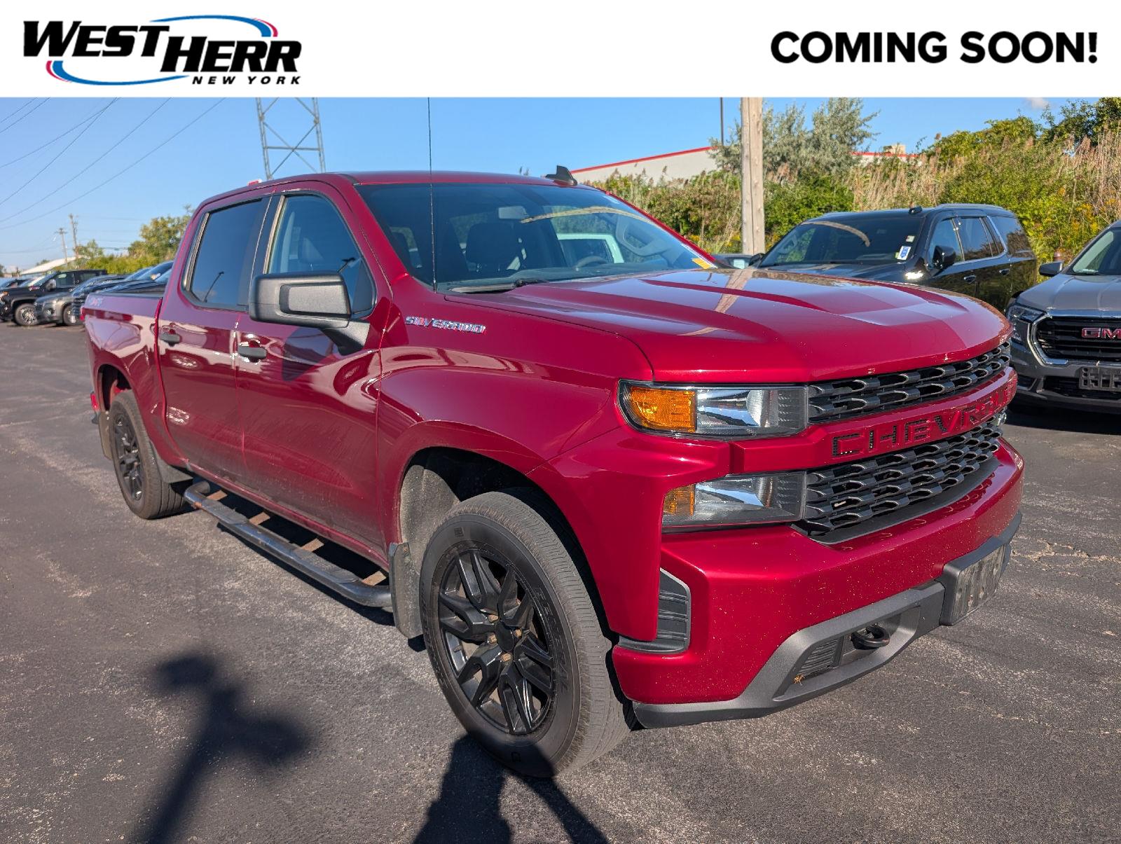 Cherry Red Tintcoat 2021 Chevrolet Silverado 1500 Pickup Truck Four-Wheel Drive 6-Speed Automatic