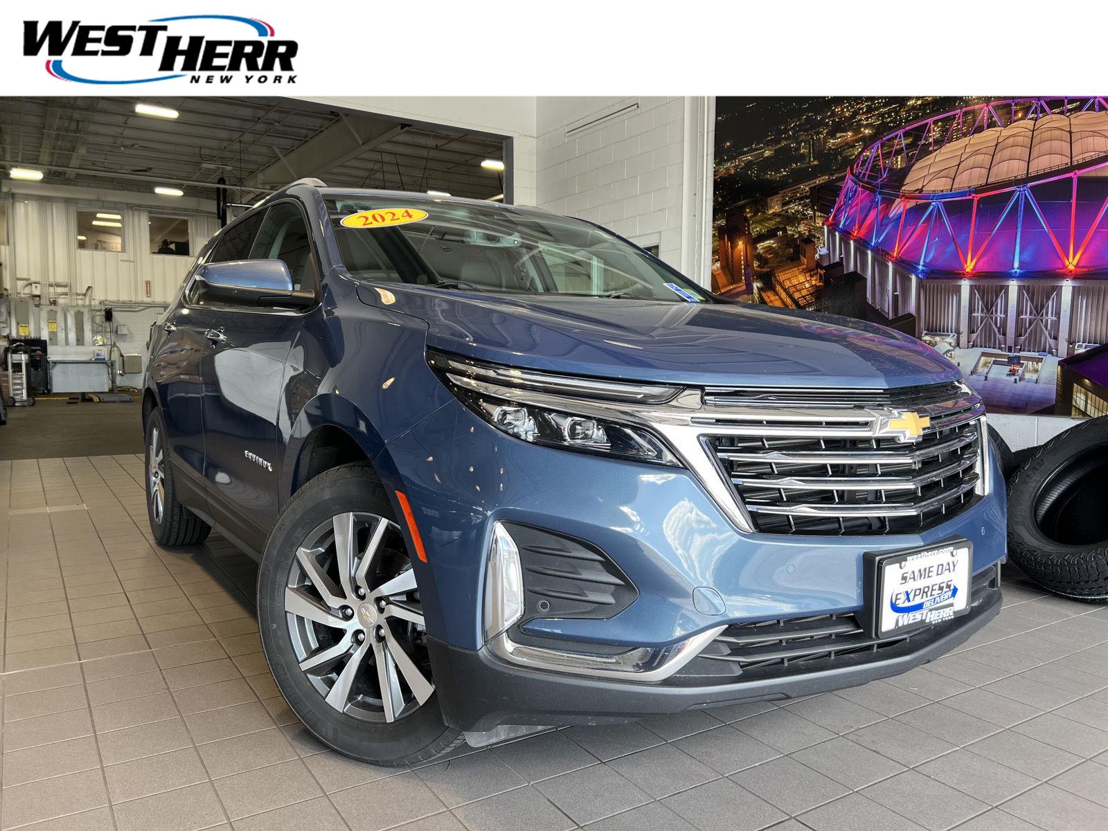Lakeshore Blue Metallic 2024 Chevrolet Equinox SUV / Crossover Four-Wheel Drive 6-Speed Automatic