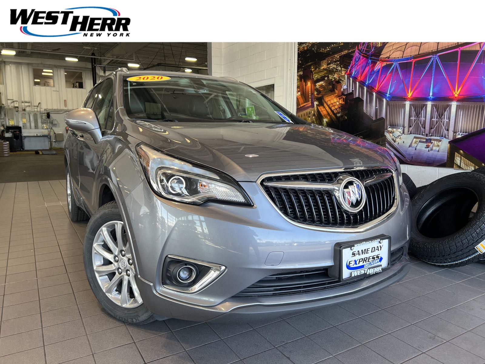 Gray (Satin Steel Metallic) 2020 Buick Envision SUV / Crossover All-Wheel Drive 6-Speed Automatic