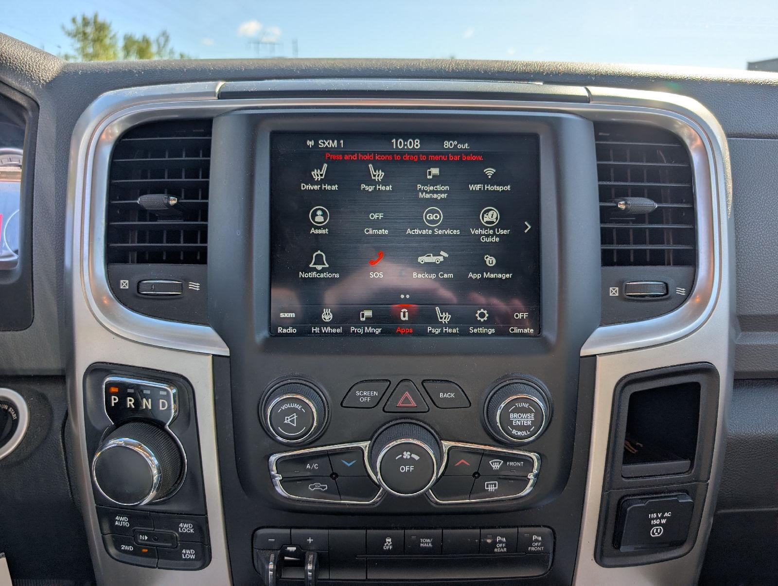 Used 2018 Blue Streak Pearlcoat Ram Big Horn image 14