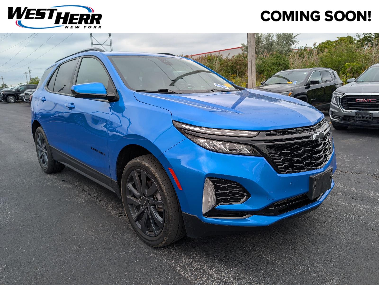 Riptide Blue Metallic 2024 Chevrolet Equinox SUV / Crossover Four-Wheel Drive 6-Speed Automatic