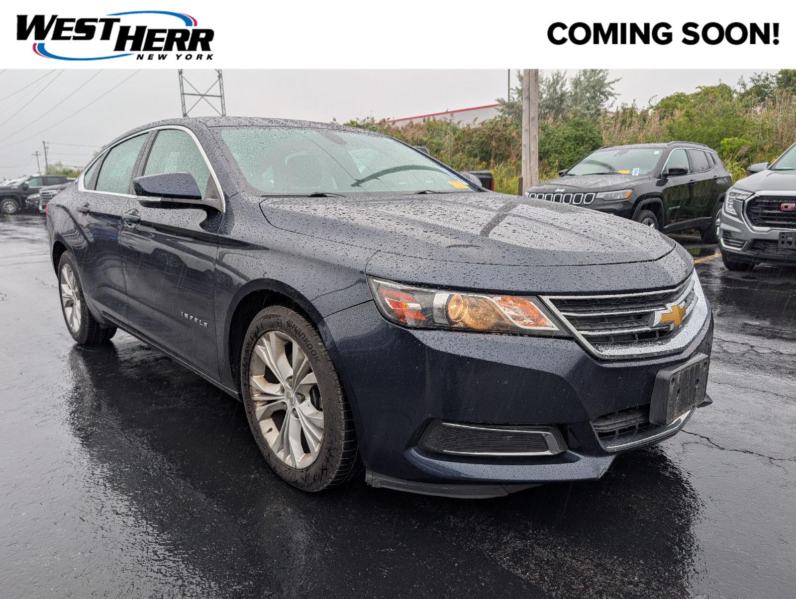 Blue Velvet Metallic 2015 Chevrolet Impala Sedan Front-Wheel Drive 6-Speed Automatic