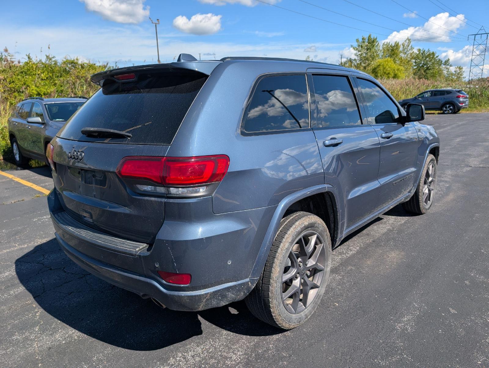 Used 2021 Slate Blue Pearlcoat Jeep 80th Anniversary image 8