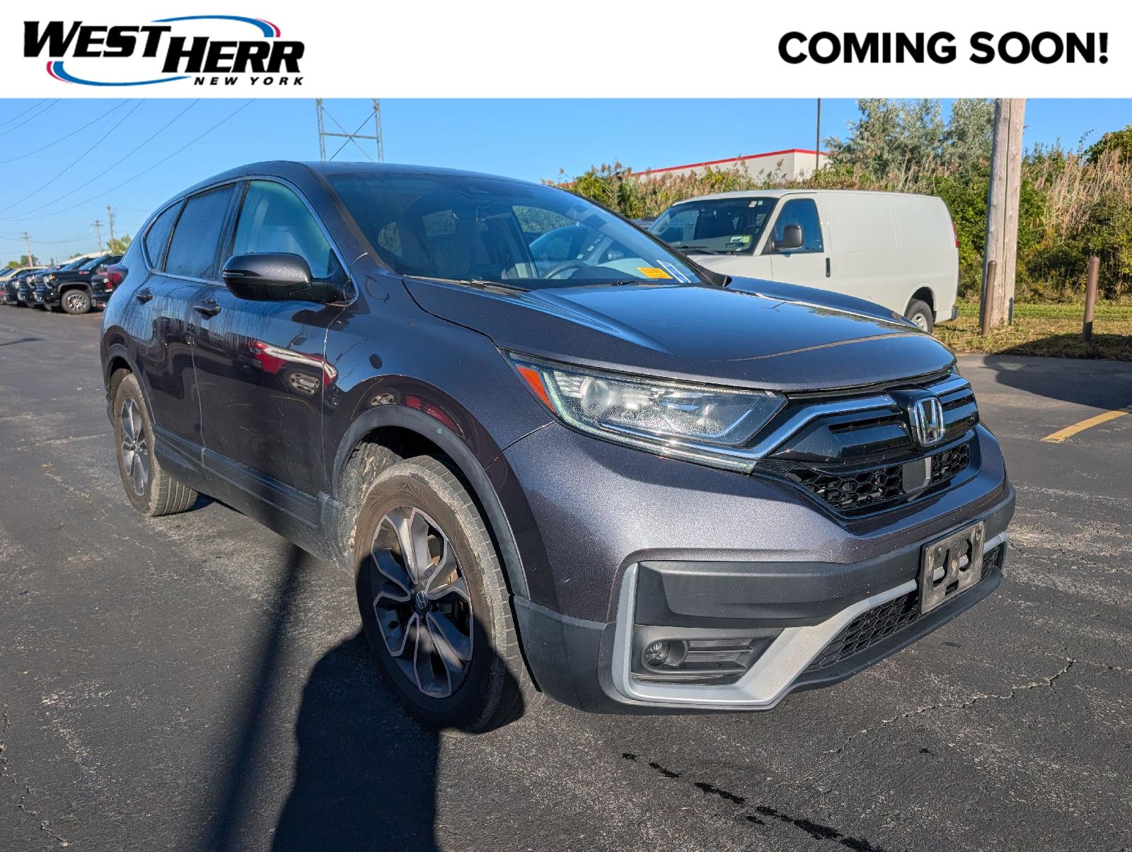 Gray (Modern Steel Metallic) 2021 Honda CR-V SUV / Crossover All-Wheel Drive Continuously Variable Transmission