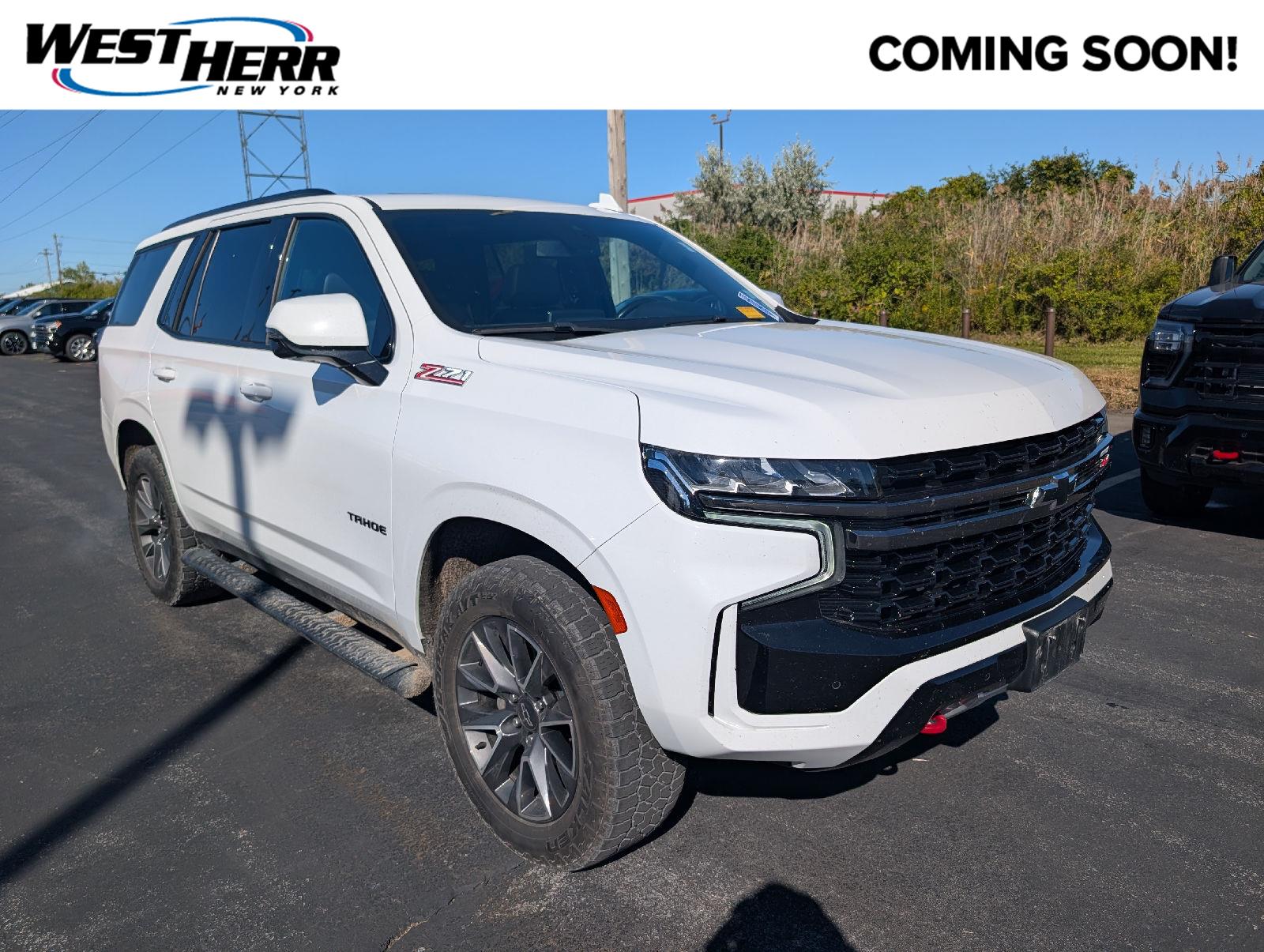 Summit White 2022 Chevrolet Tahoe SUV / Crossover Four-Wheel Drive Automatic
