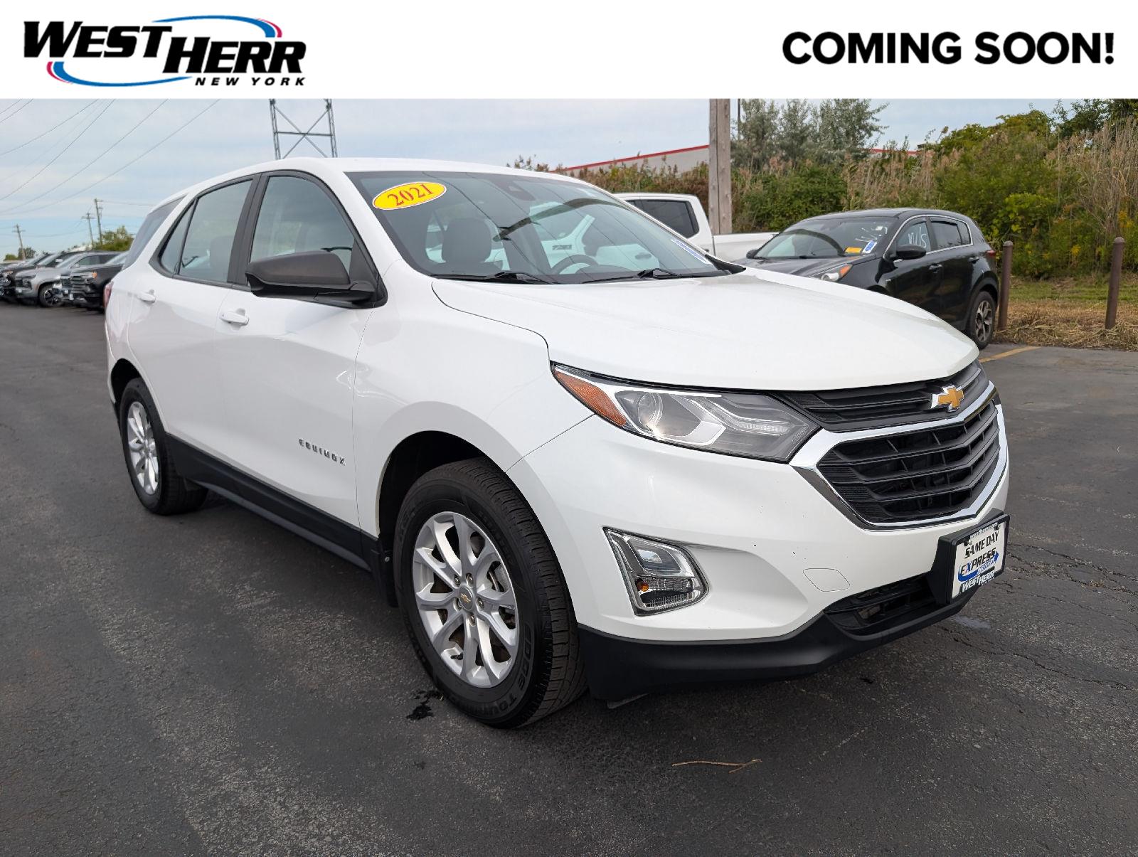 Summit White 2021 Chevrolet Equinox SUV / Crossover Four-Wheel Drive 6-Speed Automatic