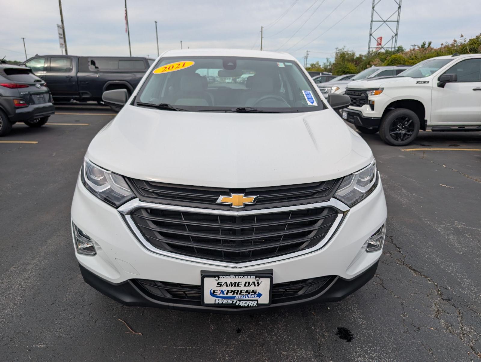 Used 2021 Summit White Chevrolet LS image 2