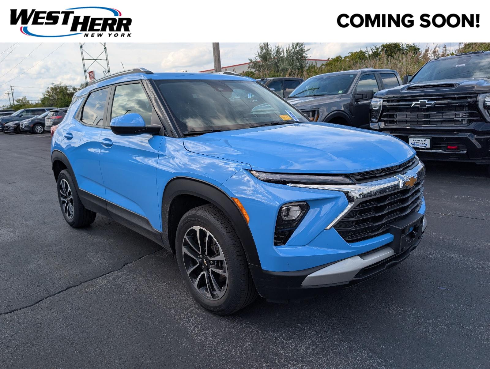 Fountain Blue 2024 Chevrolet Trailblazer SUV / Crossover Four-Wheel Drive 9-Speed Automatic
