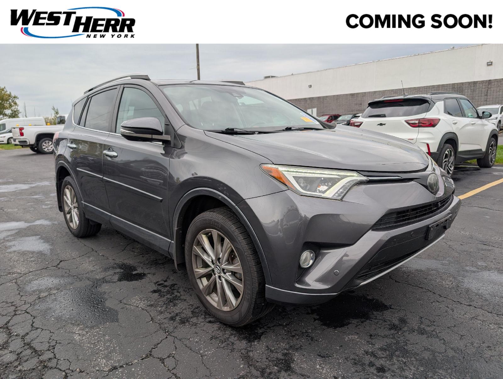 Magnetic Gray Metallic 2017 Toyota RAV4 SUV / Crossover All-Wheel Drive Automatic