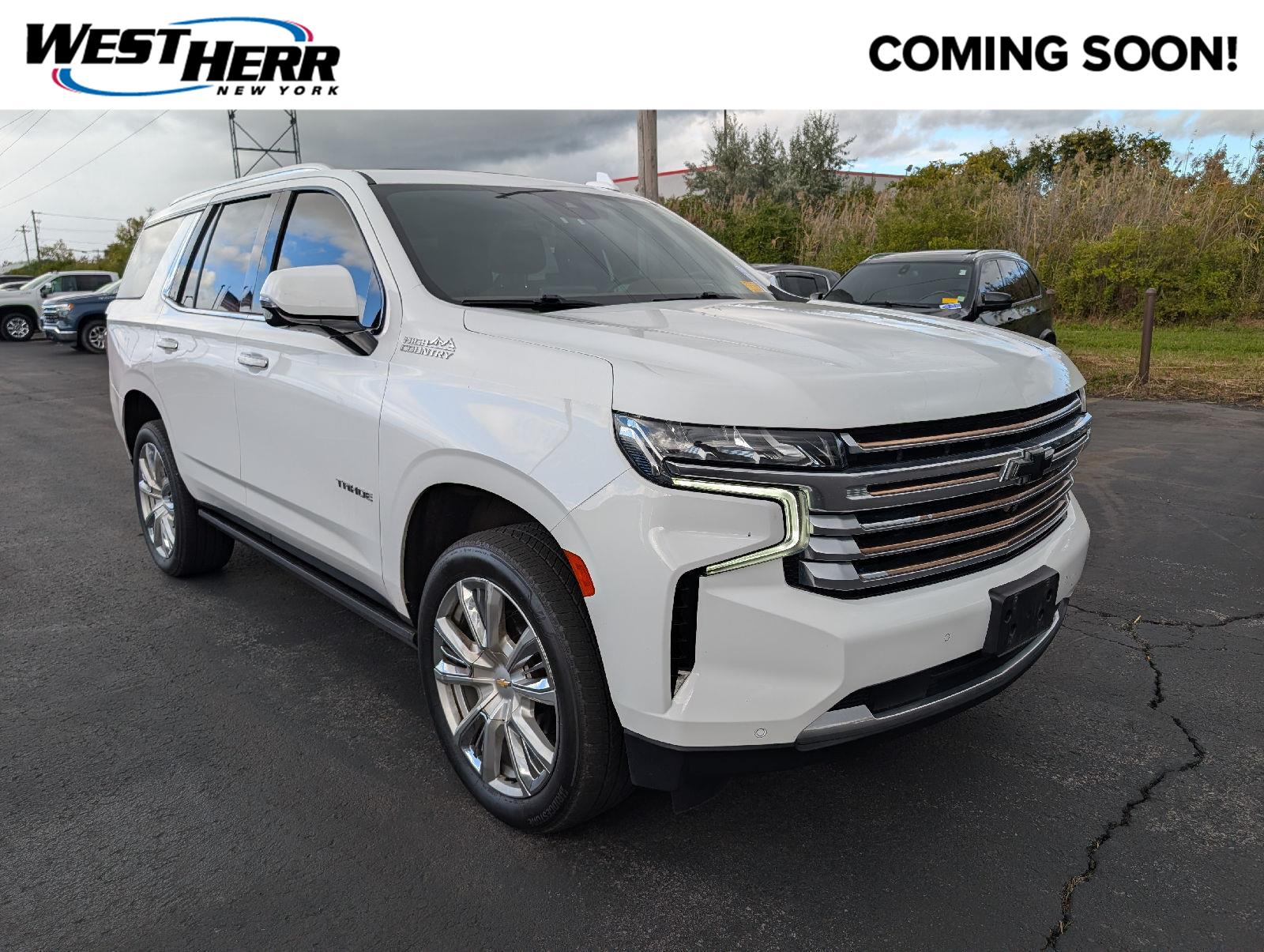 Summit White 2023 Chevrolet Tahoe SUV / Crossover Four-Wheel Drive Automatic