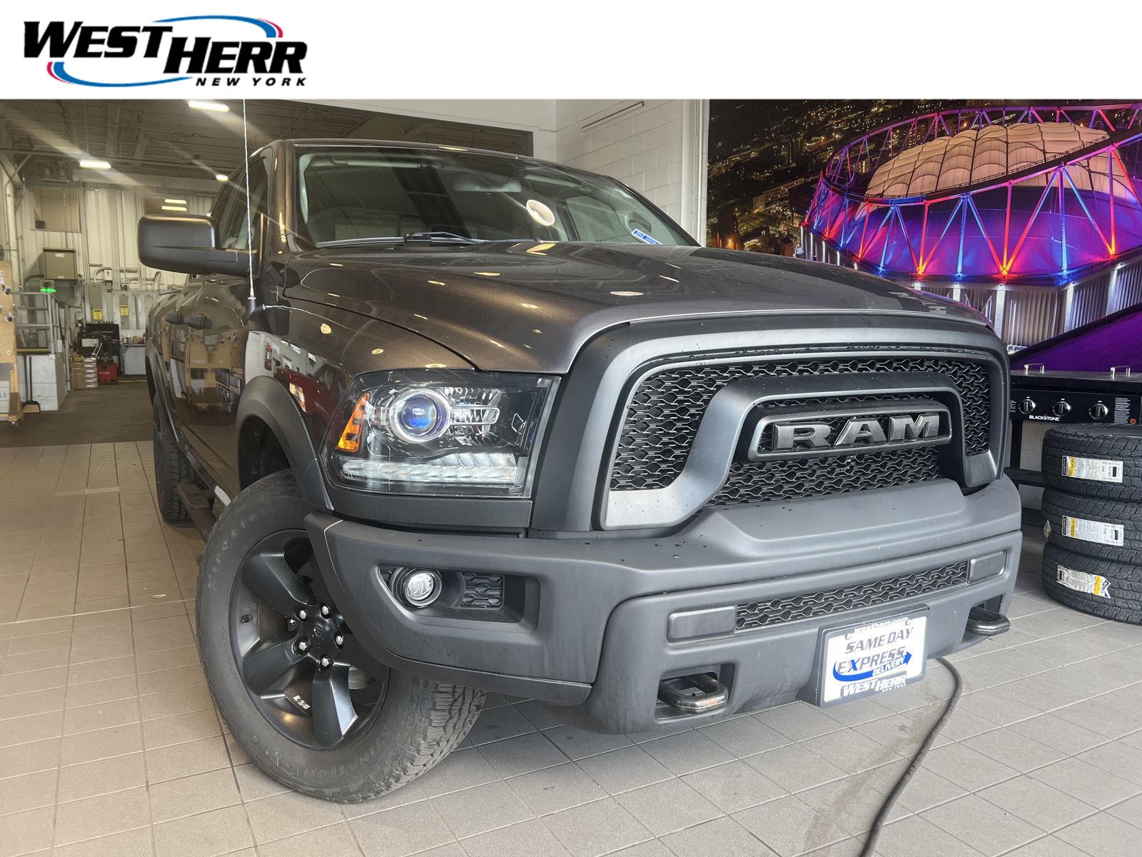 Gray (Granite Crystal Metallic Clearcoat) 2020 RAM 1500 Pickup Truck Four-Wheel Drive 8-Speed Automatic