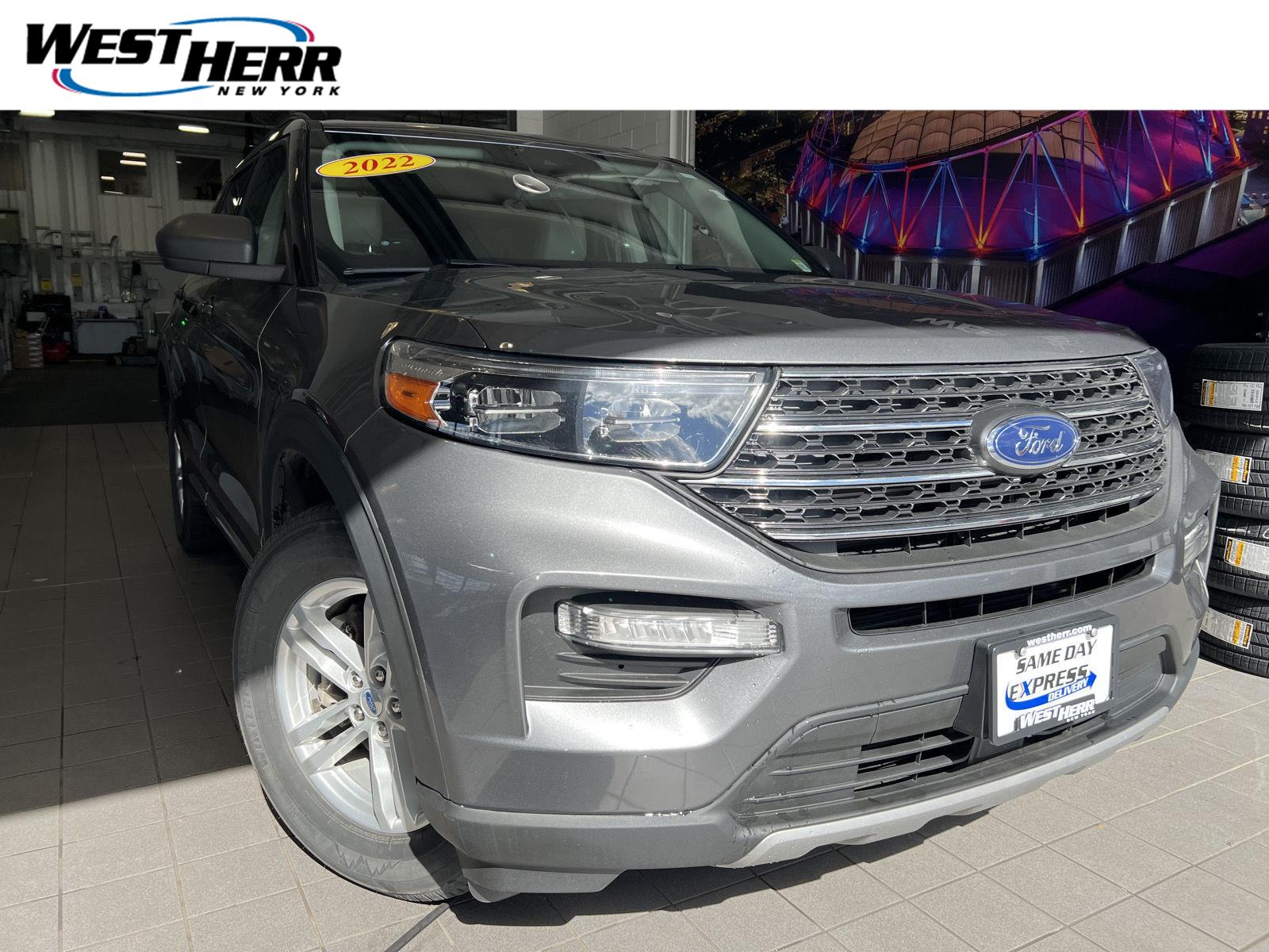Carbonized Gray 2022 Ford Explorer SUV / Crossover All-Wheel Drive Automatic