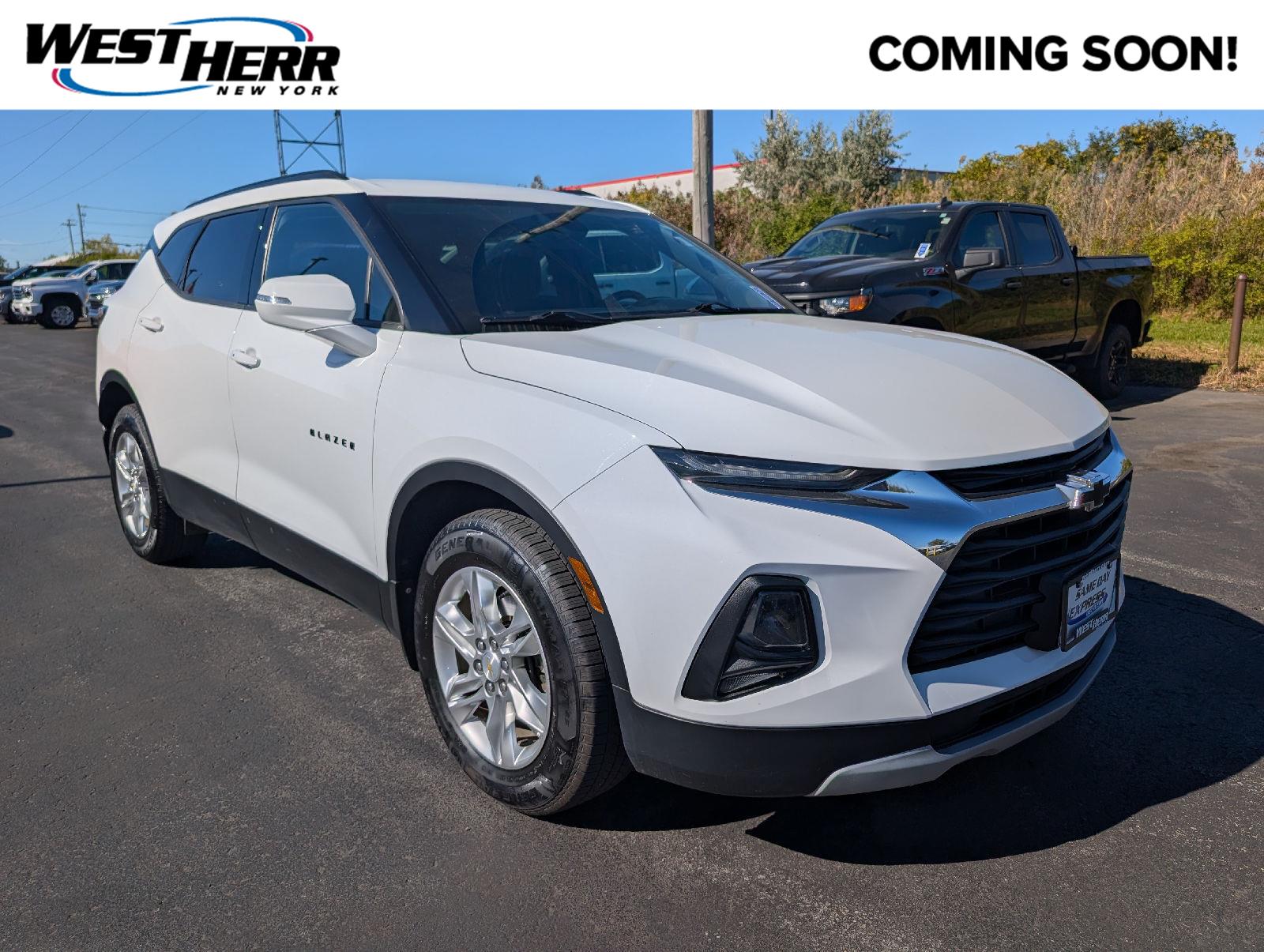 Summit White 2021 Chevrolet Blazer SUV / Crossover All-Wheel Drive 9-Speed Automatic