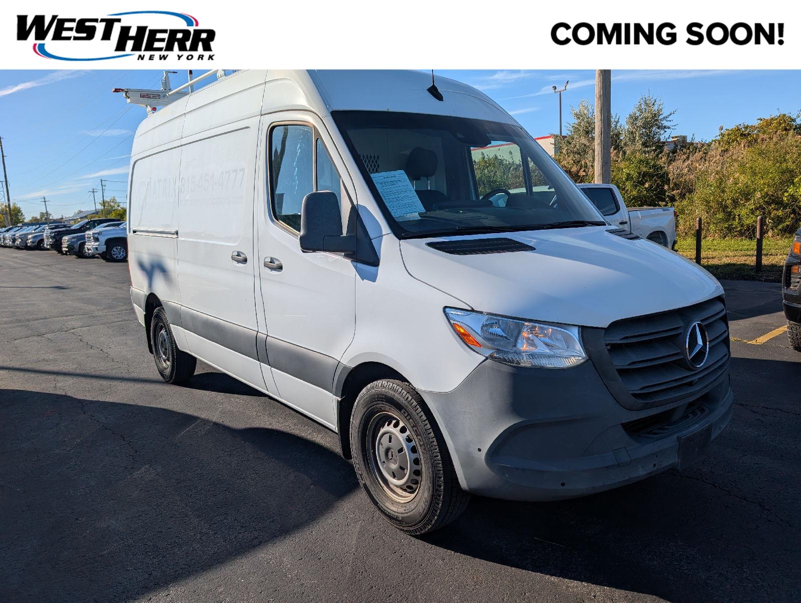 Arctic White 2021 Mercedes-Benz Sprinter Cargo Van 4X2 Automatic