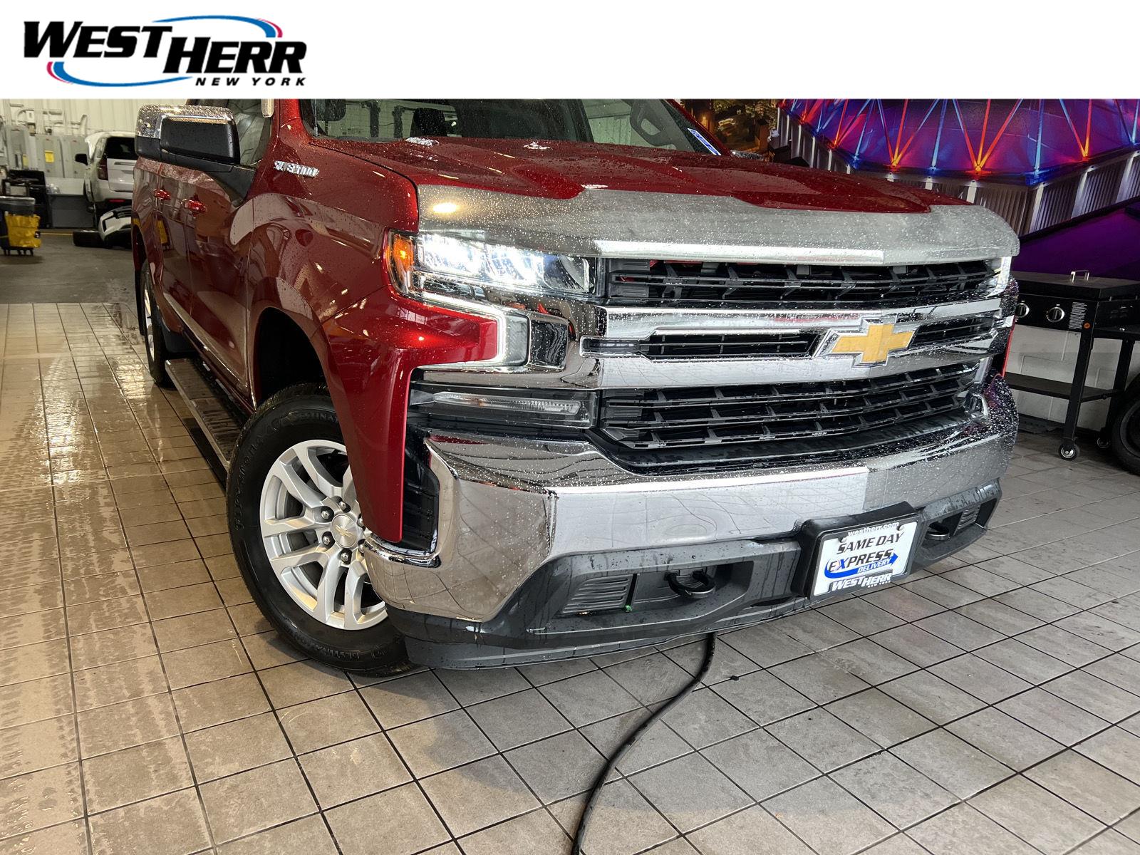 Cherry Red Tintcoat 2021 Chevrolet Silverado 1500 Pickup Truck Four-Wheel Drive Automatic