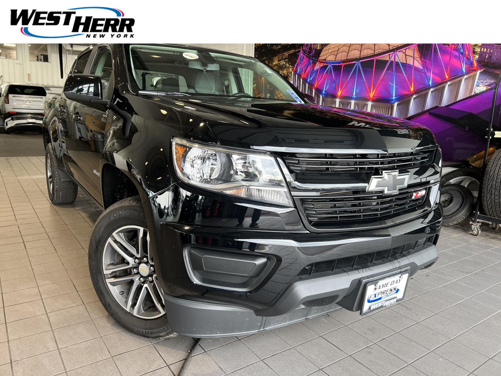 Black 2019 Chevrolet Colorado Pickup Truck Four-Wheel Drive 8-Speed Automatic