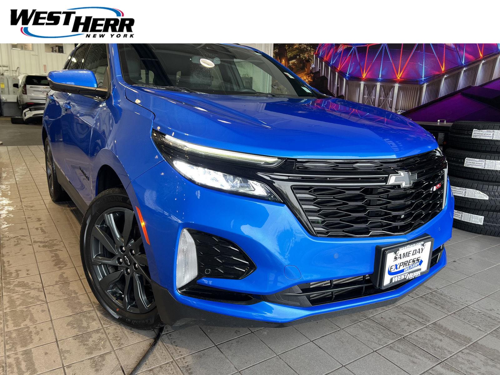 Riptide Blue Metallic 2024 Chevrolet Equinox SUV / Crossover Four-Wheel Drive 6-Speed Automatic