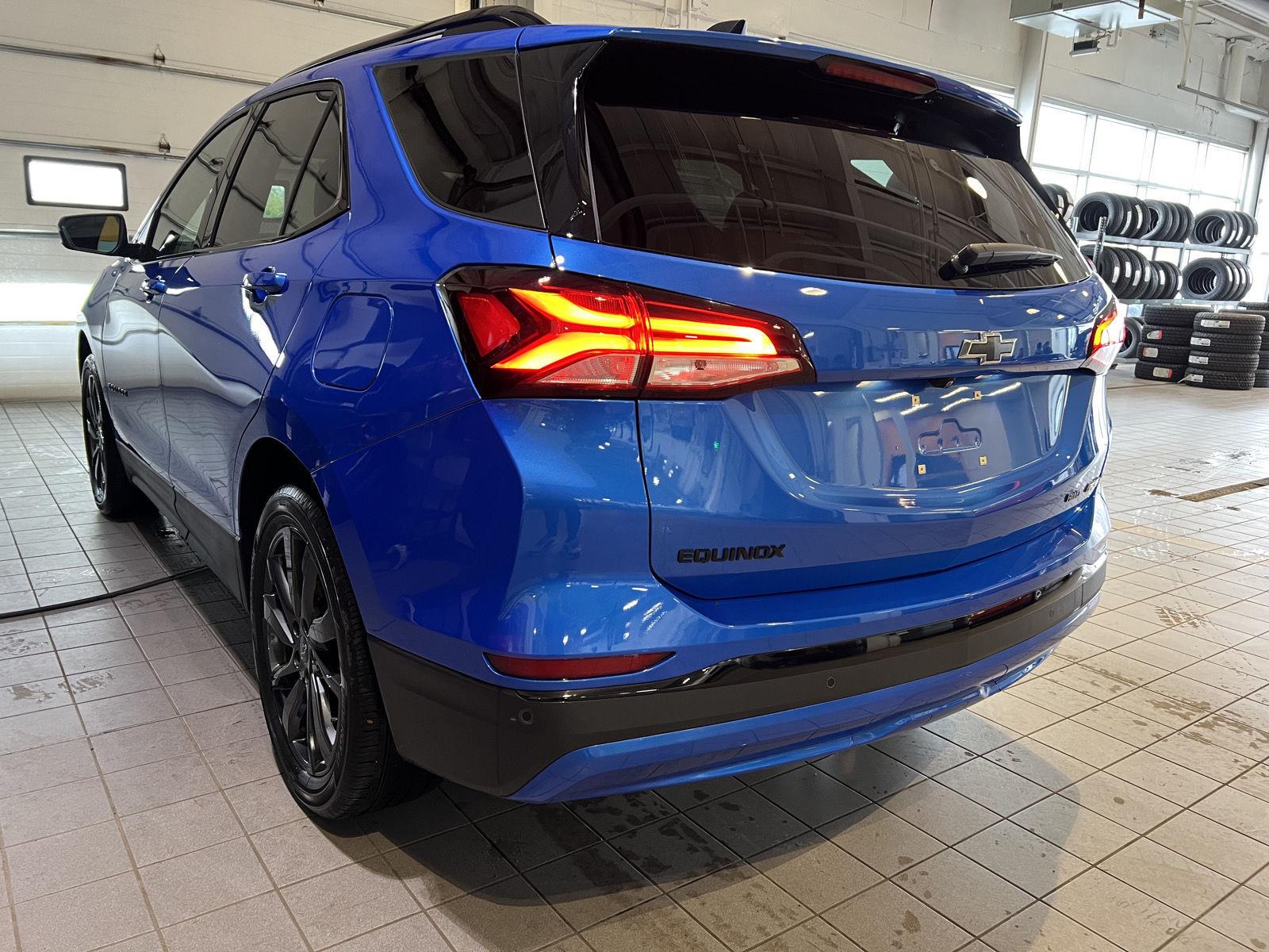 Used 2024 Riptide Blue Metallic Chevrolet RS image 5