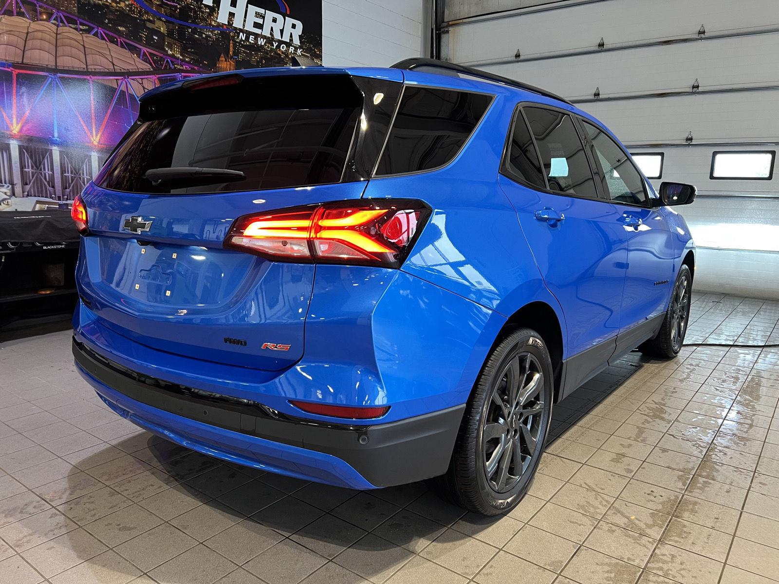 Used 2024 Riptide Blue Metallic Chevrolet RS image 6