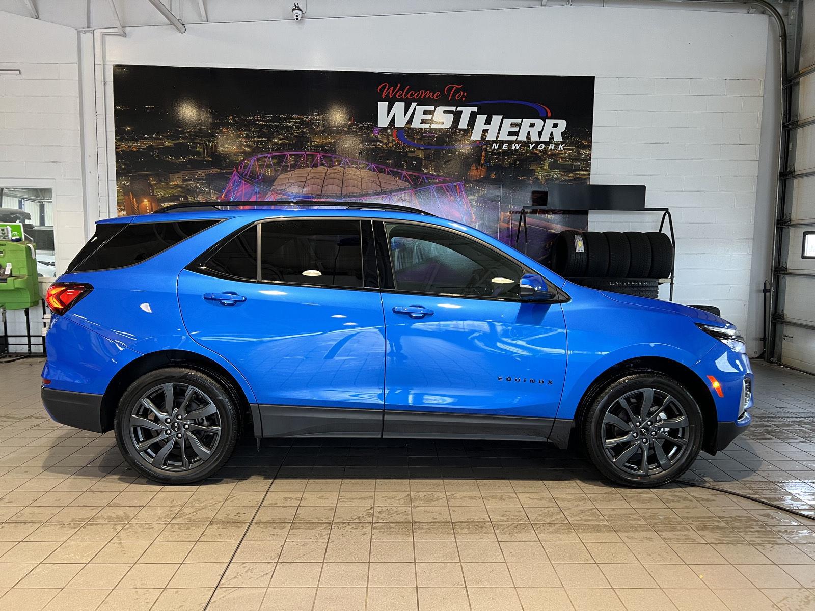 Used 2024 Riptide Blue Metallic Chevrolet RS image 7